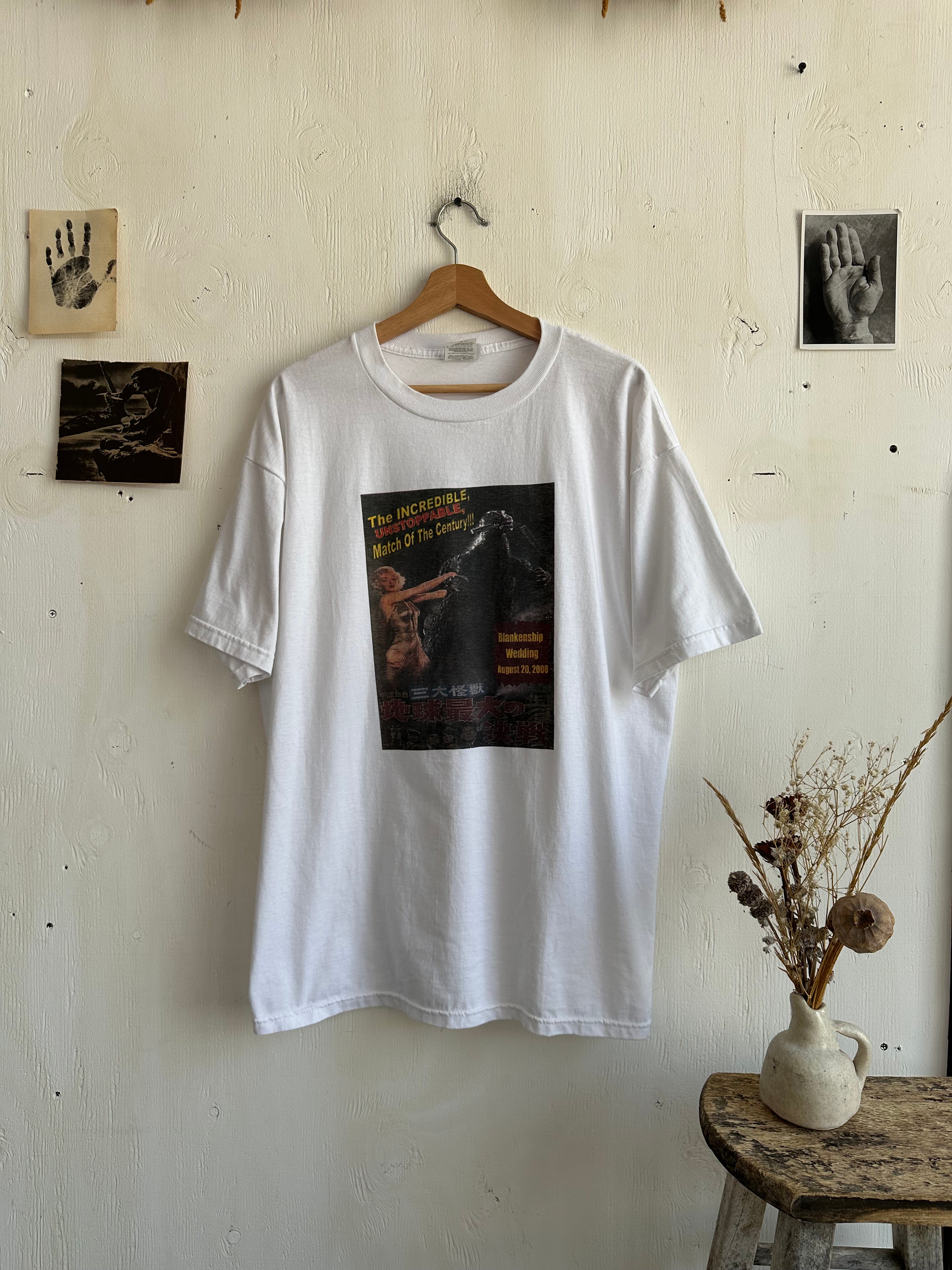 2000s Homemade Godzilla Tee (XL)