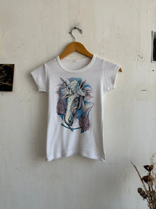 1970s Unicorn Tiny Tee (XS)
