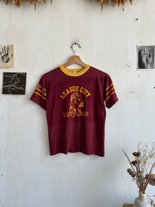 1970s Sunfaded Mustangs Athletic Tee (S/M)