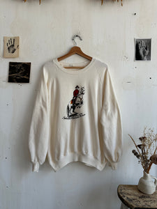 1980s Spanish Riding Sweatshirt (Boxy XL)