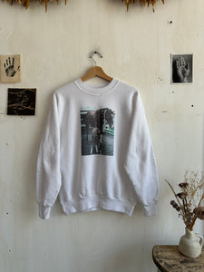 1990s Homemade Horse Photo Sweatshirt (M)