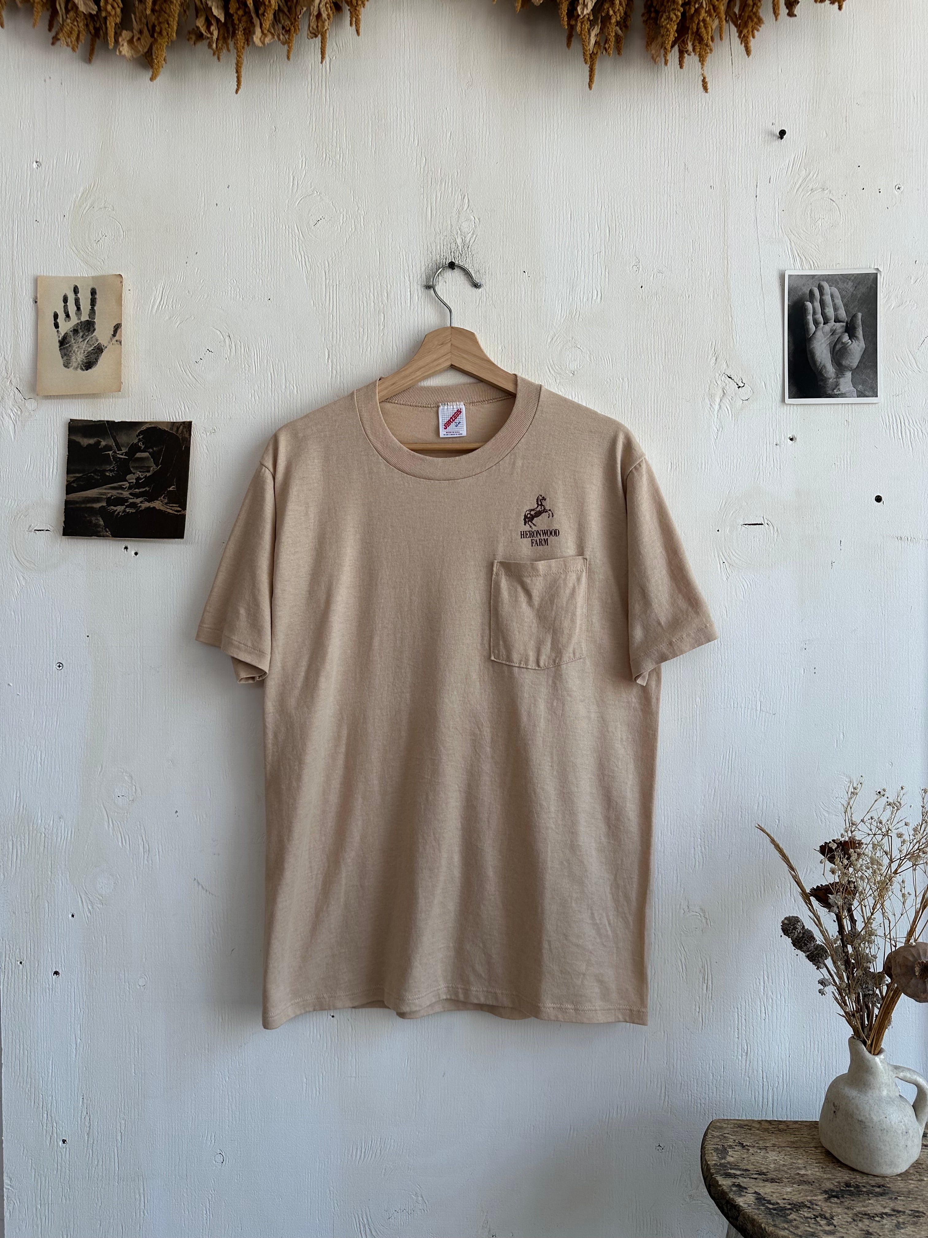 1980s Heronwood Horse Farm tee (M/L)