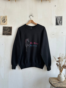 1990s Cross Stitched High-Step Stables Sweatshirt (L)