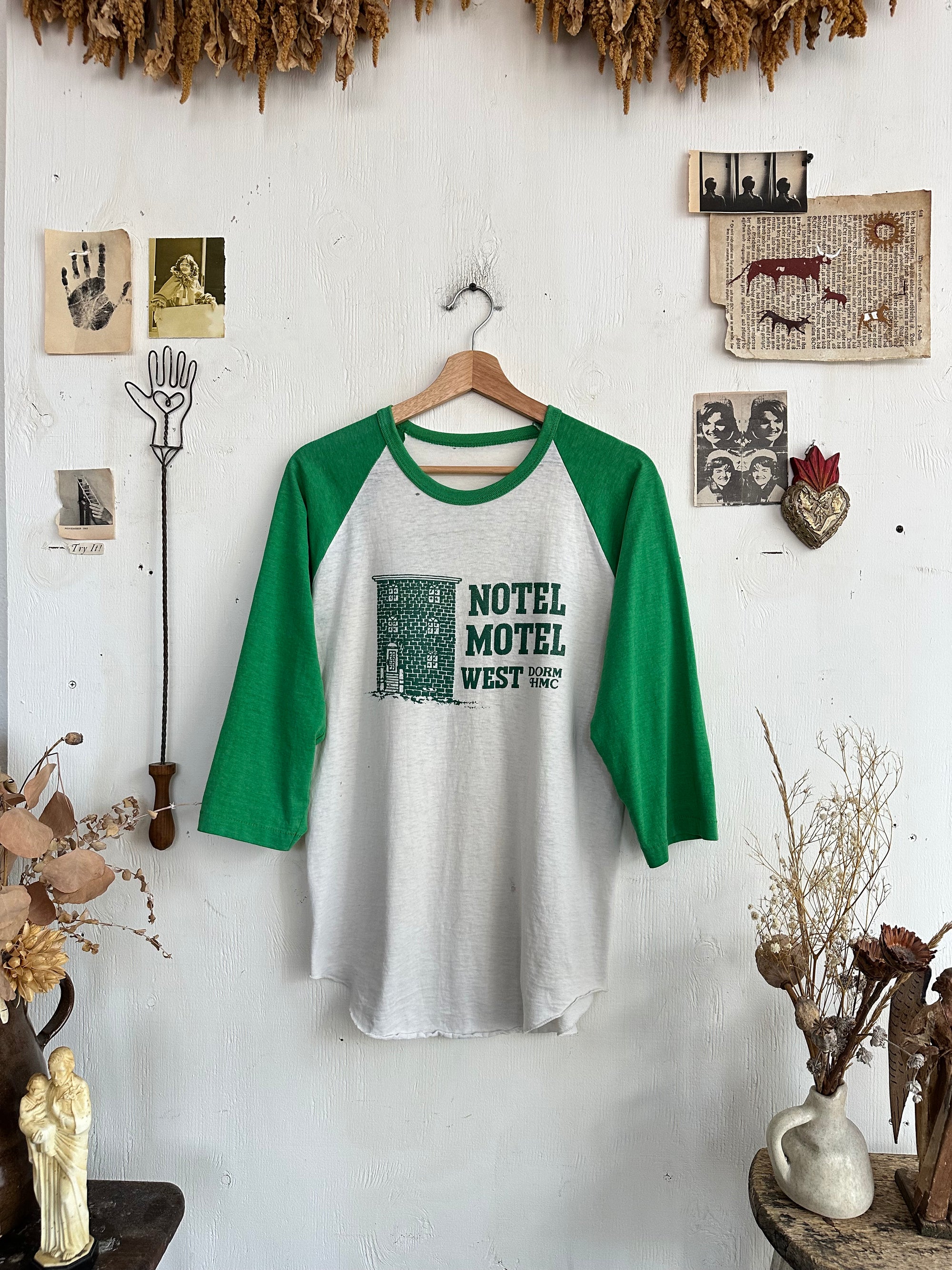 1970s Paper Thin WEST IS BEST Baseball Tee