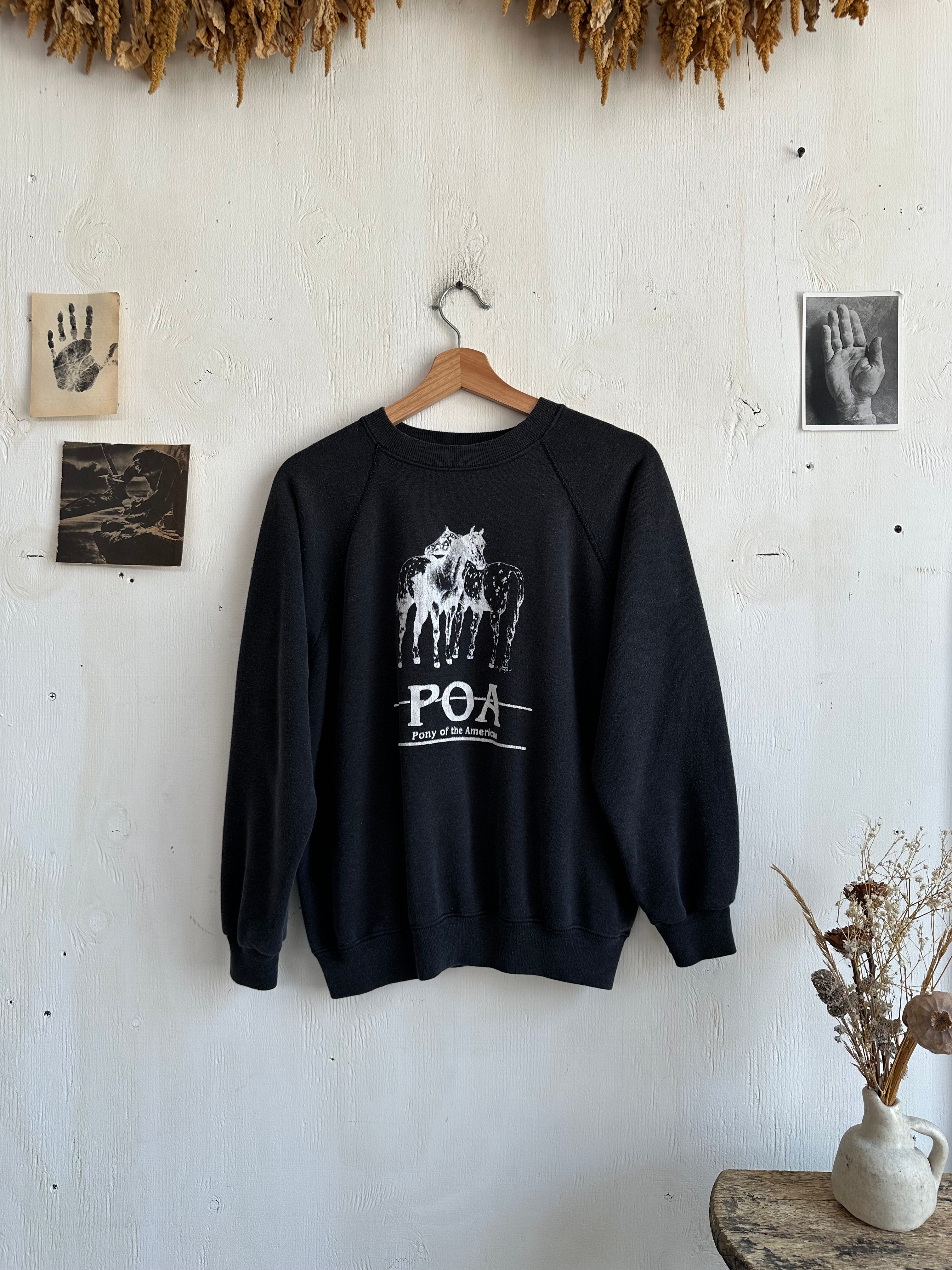 1980s Pony Sweatshirt (Boxy M)