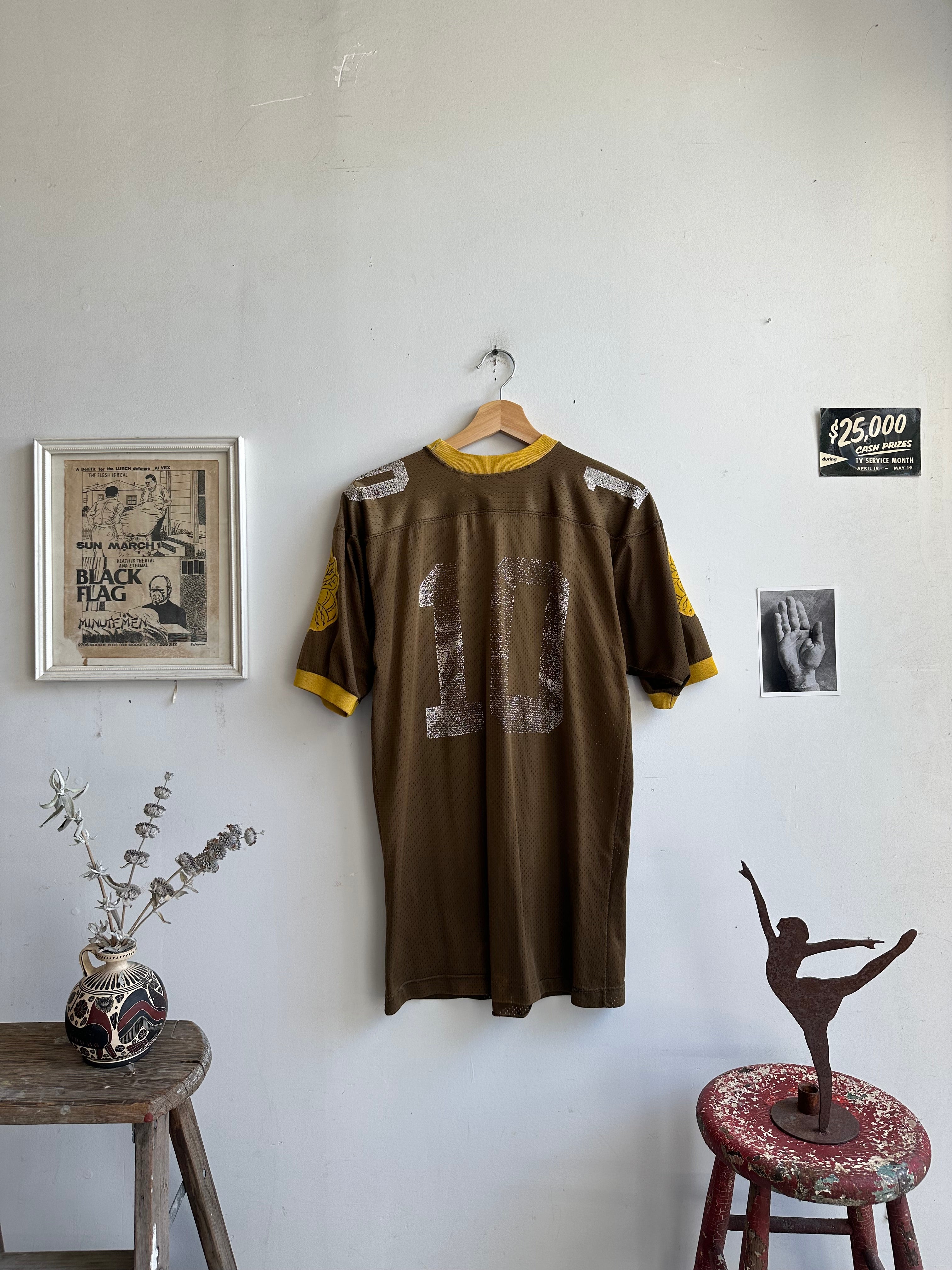 1990s Well-Worn Bronze 10 Jersey (M/L)