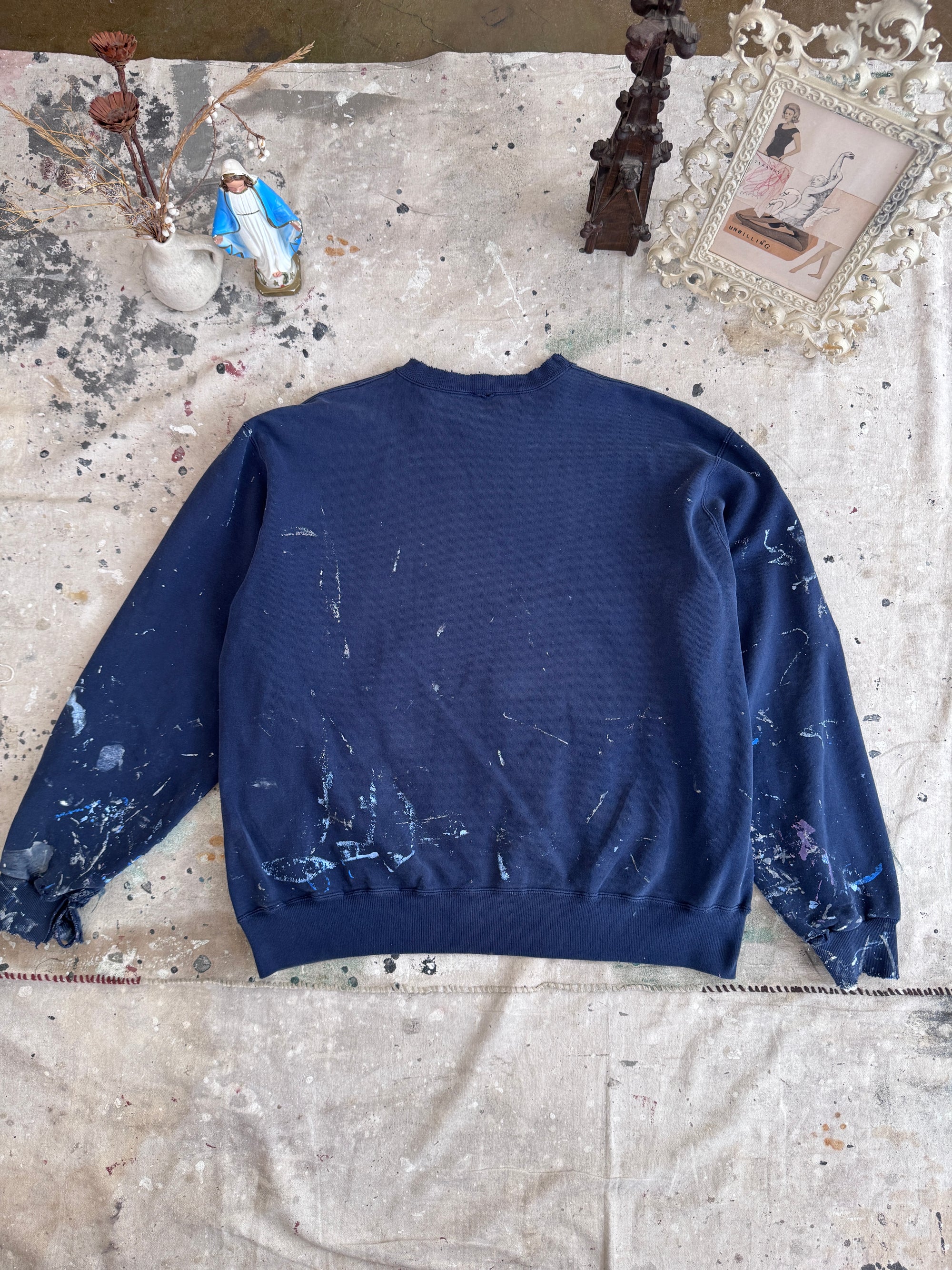 1980s Thrashed Champion Painter Sweatshirt