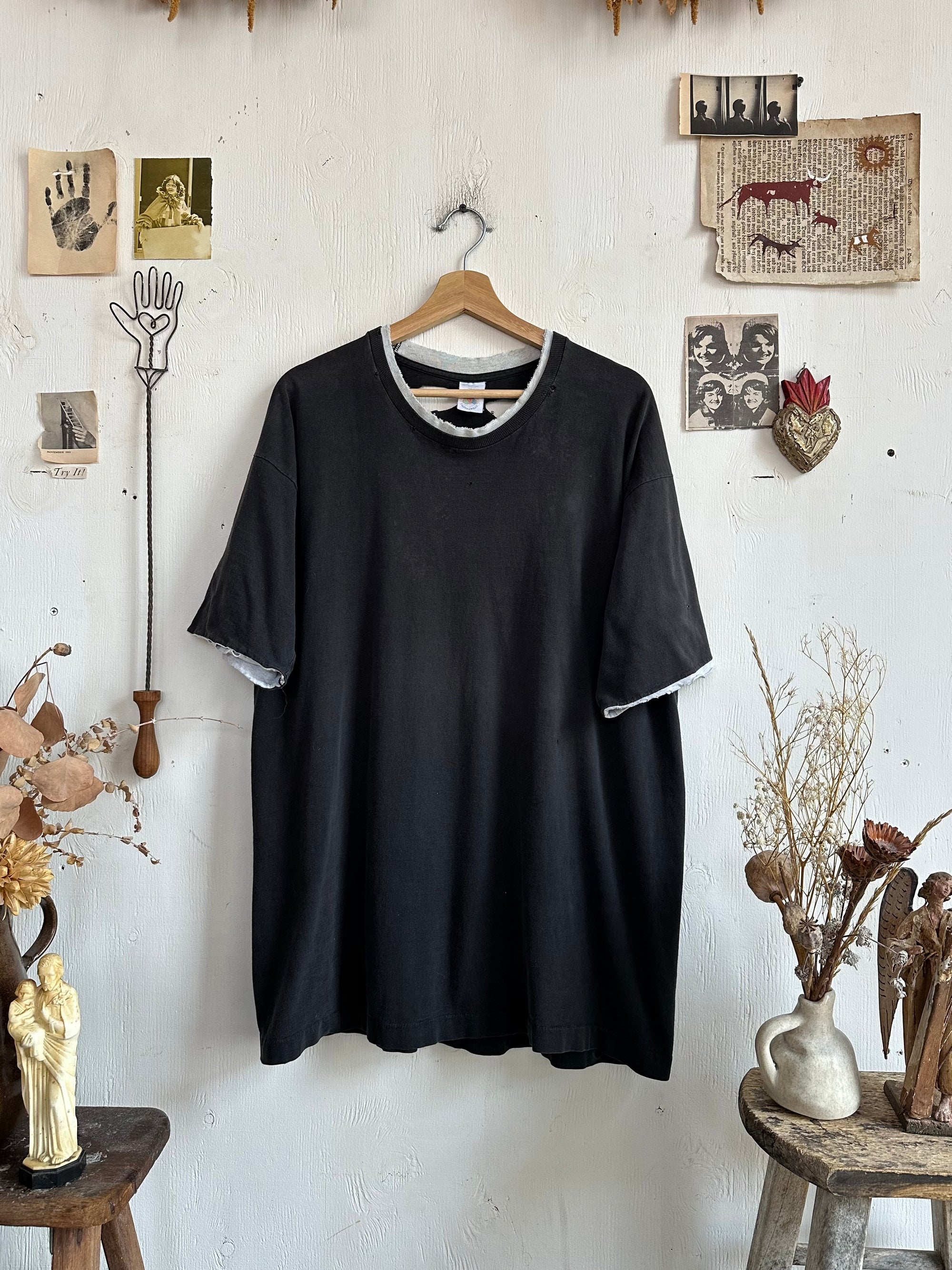 1990s Faded Double Collar Blank