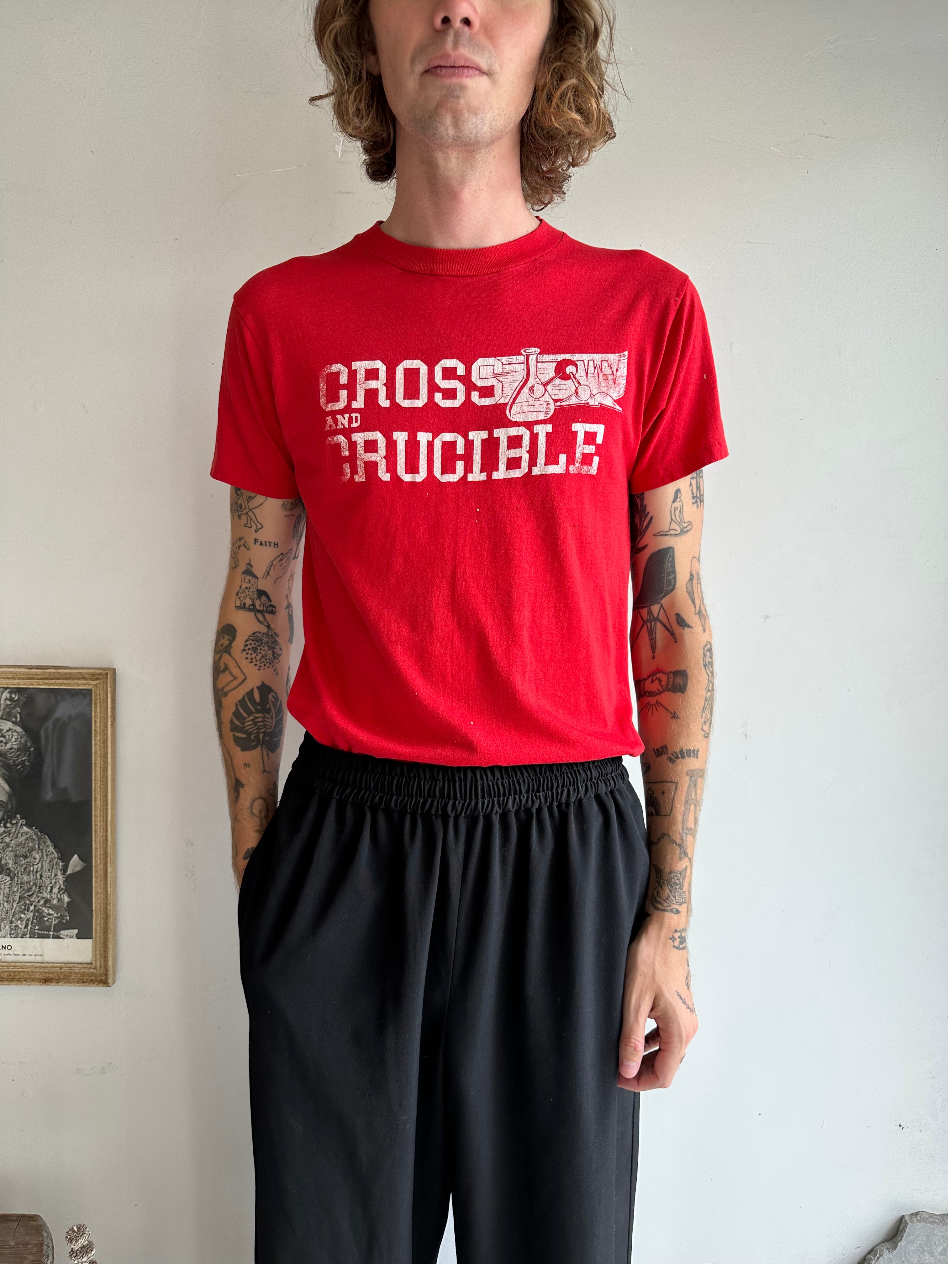 1980s Cross & Crucible T-Shirt (M/L)