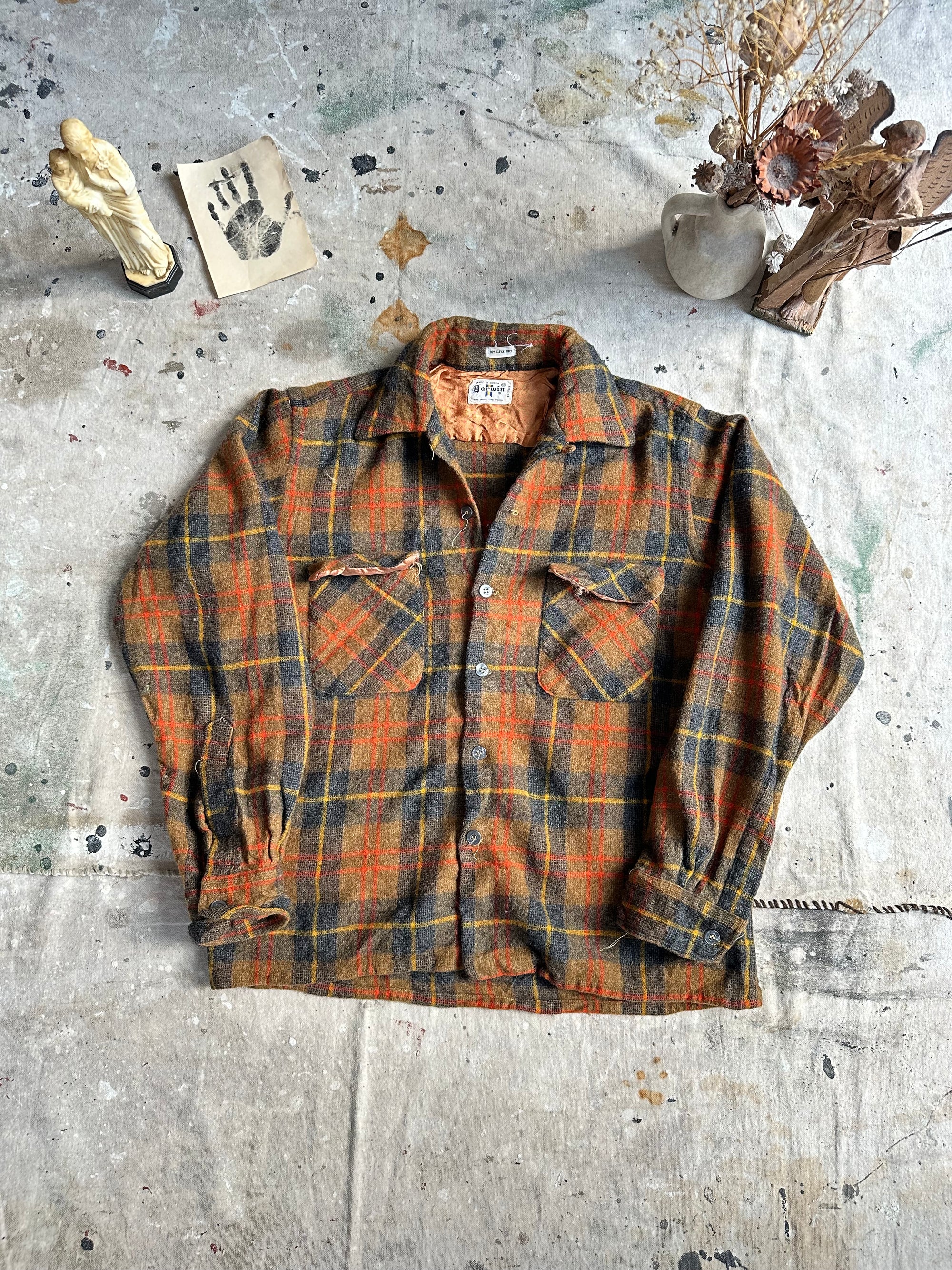 1960s Wool Flannel