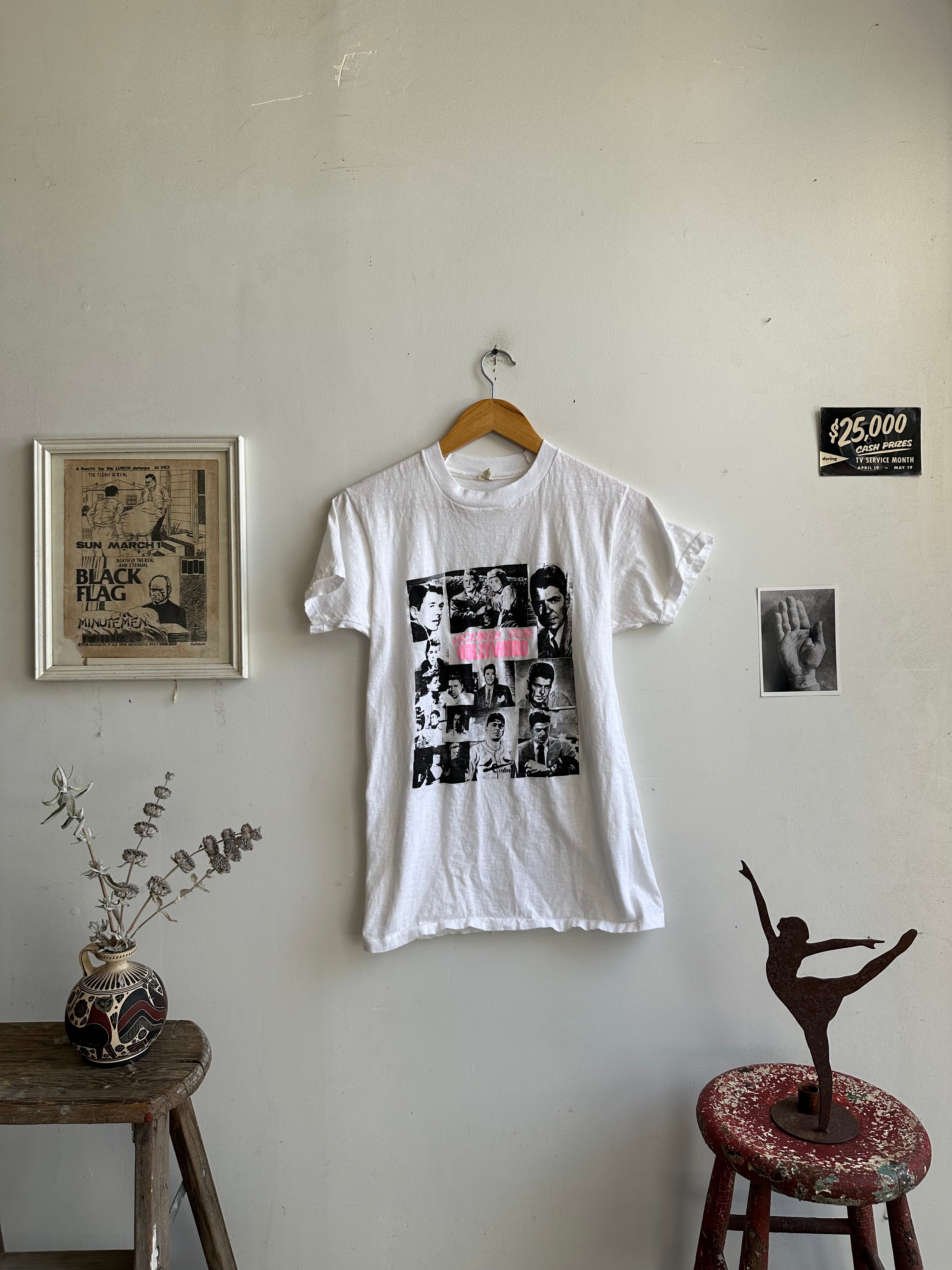 1980s Hooray For Hollywood T-shirt (M)