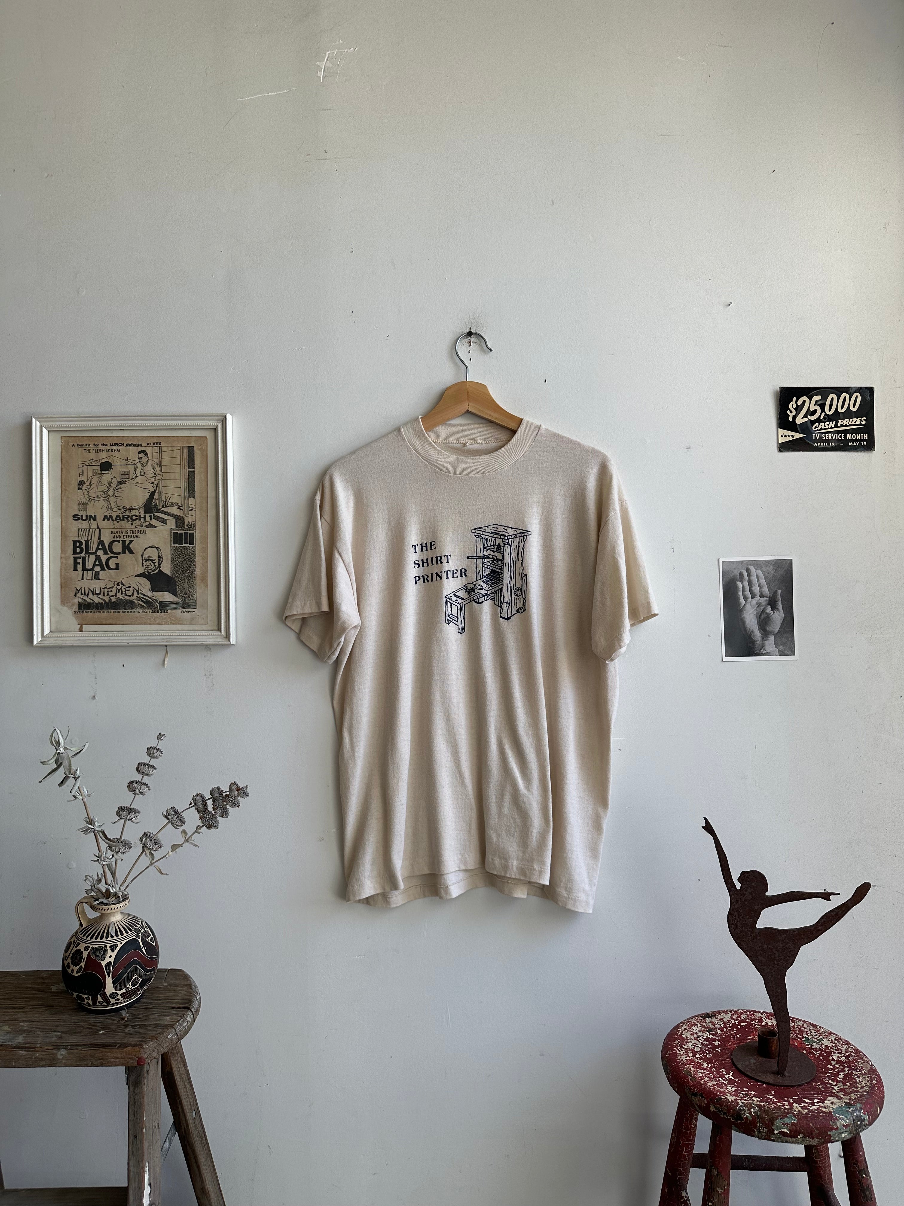 1980s The Shirt Printer T-Shirt (L)