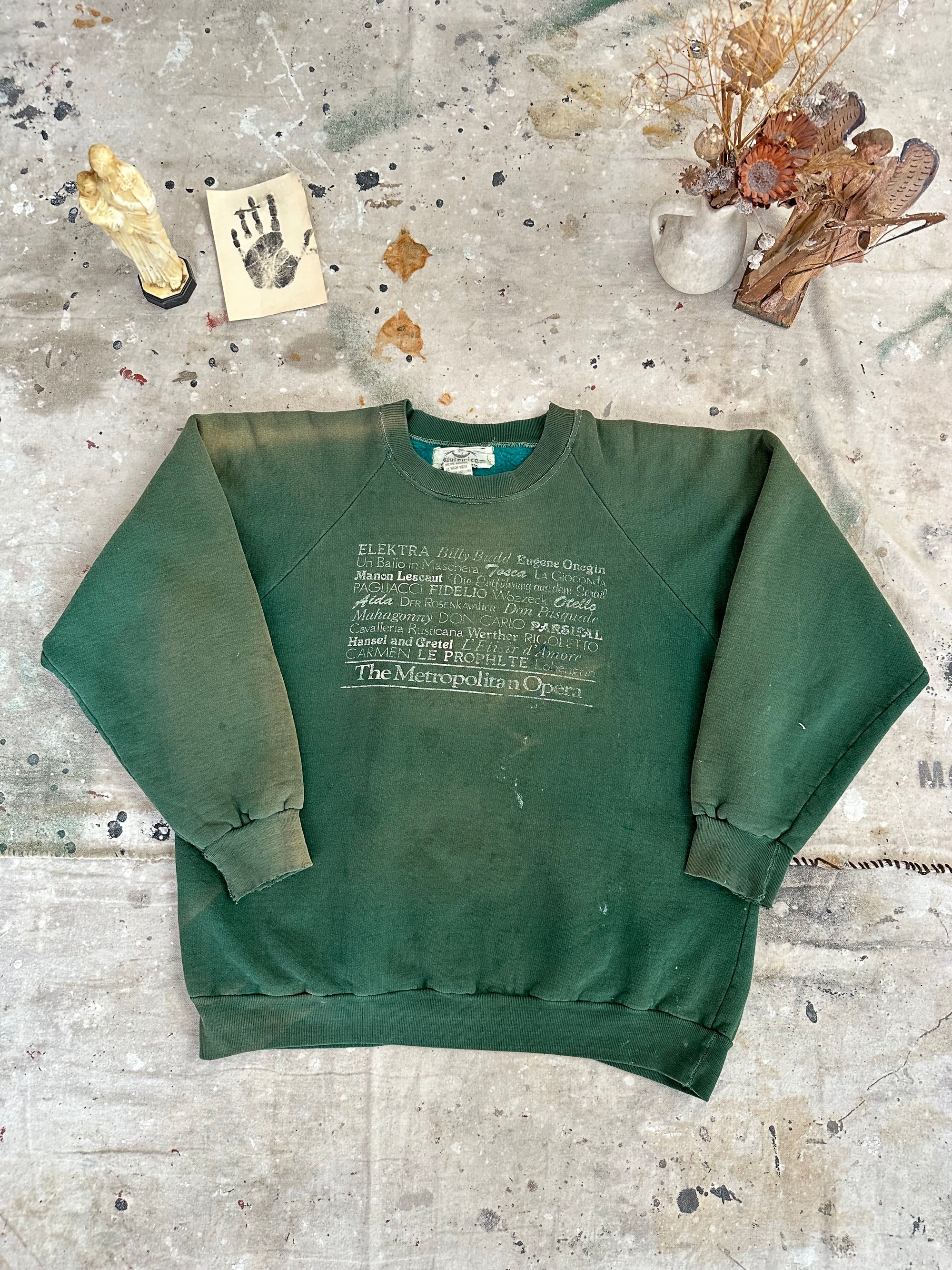 1970s Sunfaded The Metropolitan Opera Sweatshirt