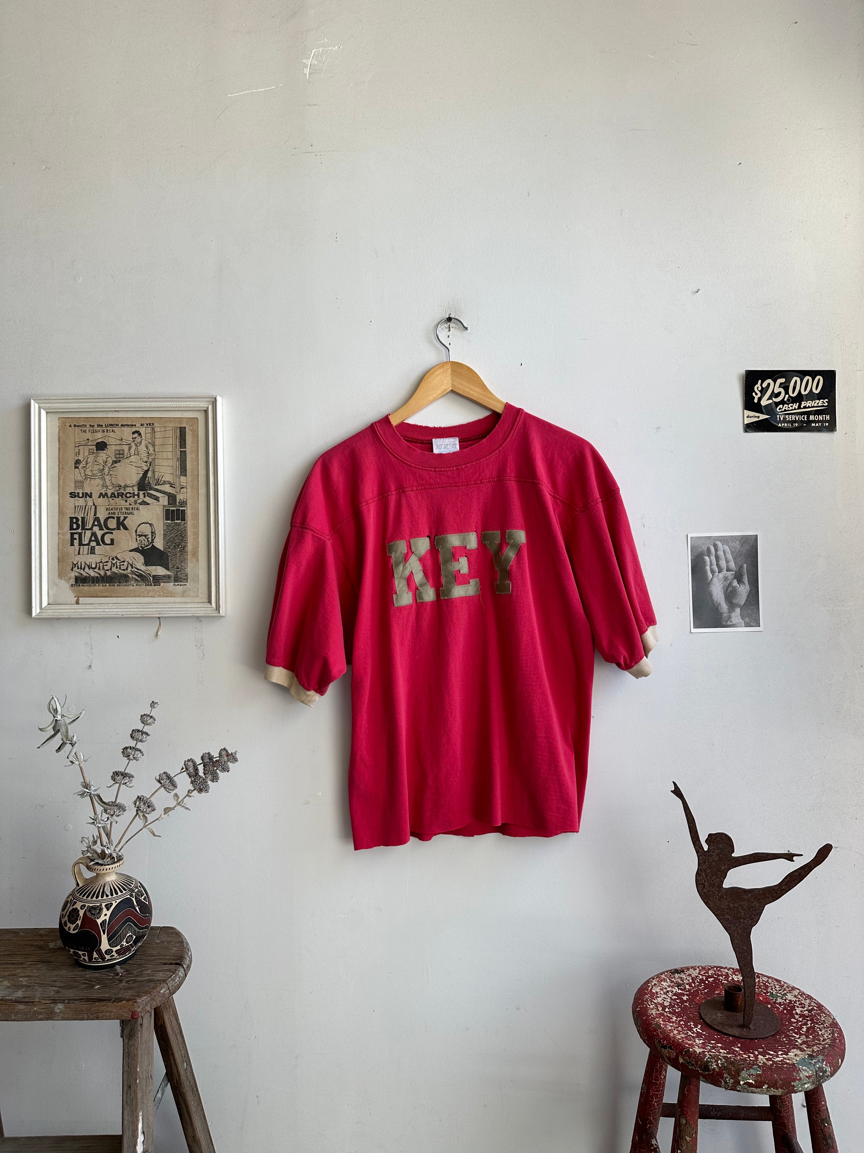 1980s Well-Worn Keys Jersey Tee (M)