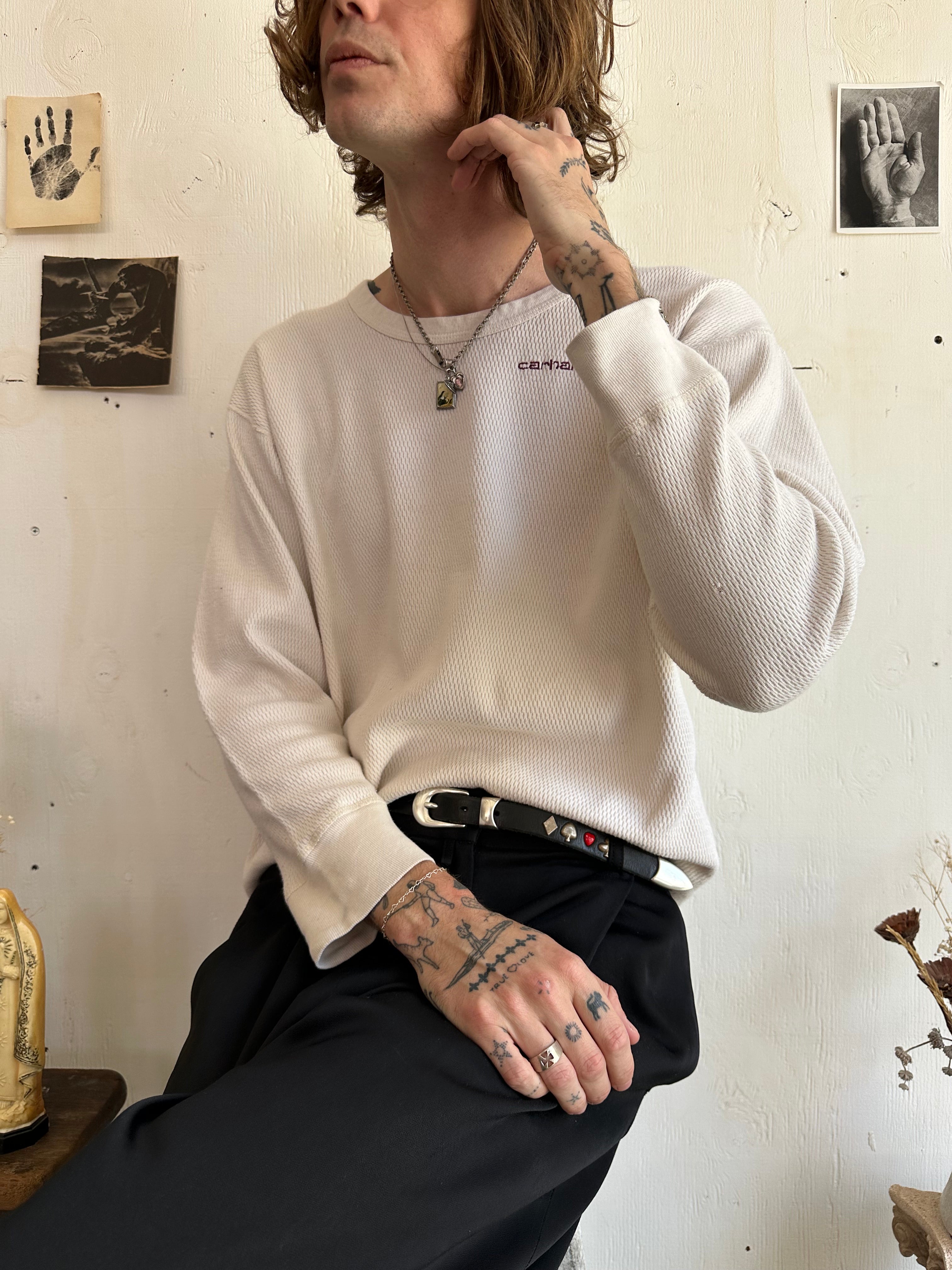 1990s Made In The USA Carhartt Thermal (Boxy L)