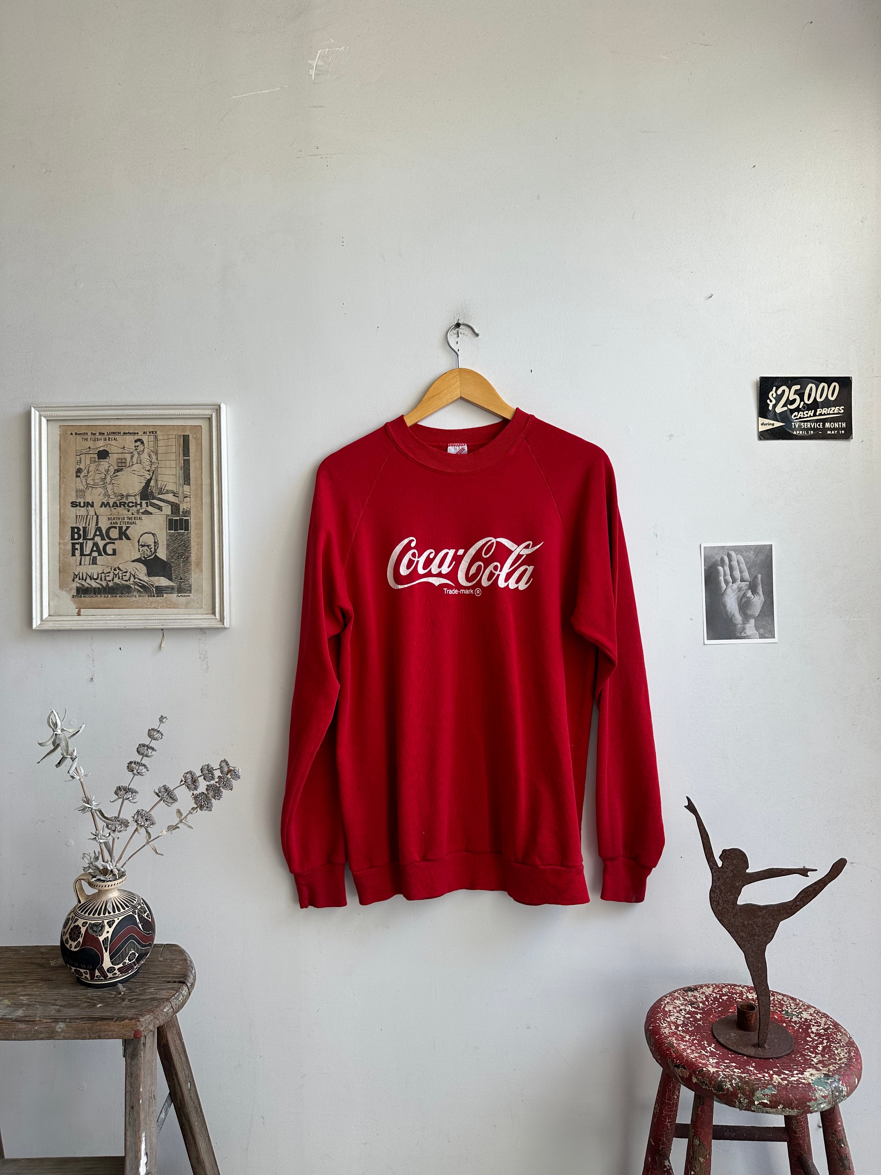 1980s Coca-Cola Sweatshirt (L)