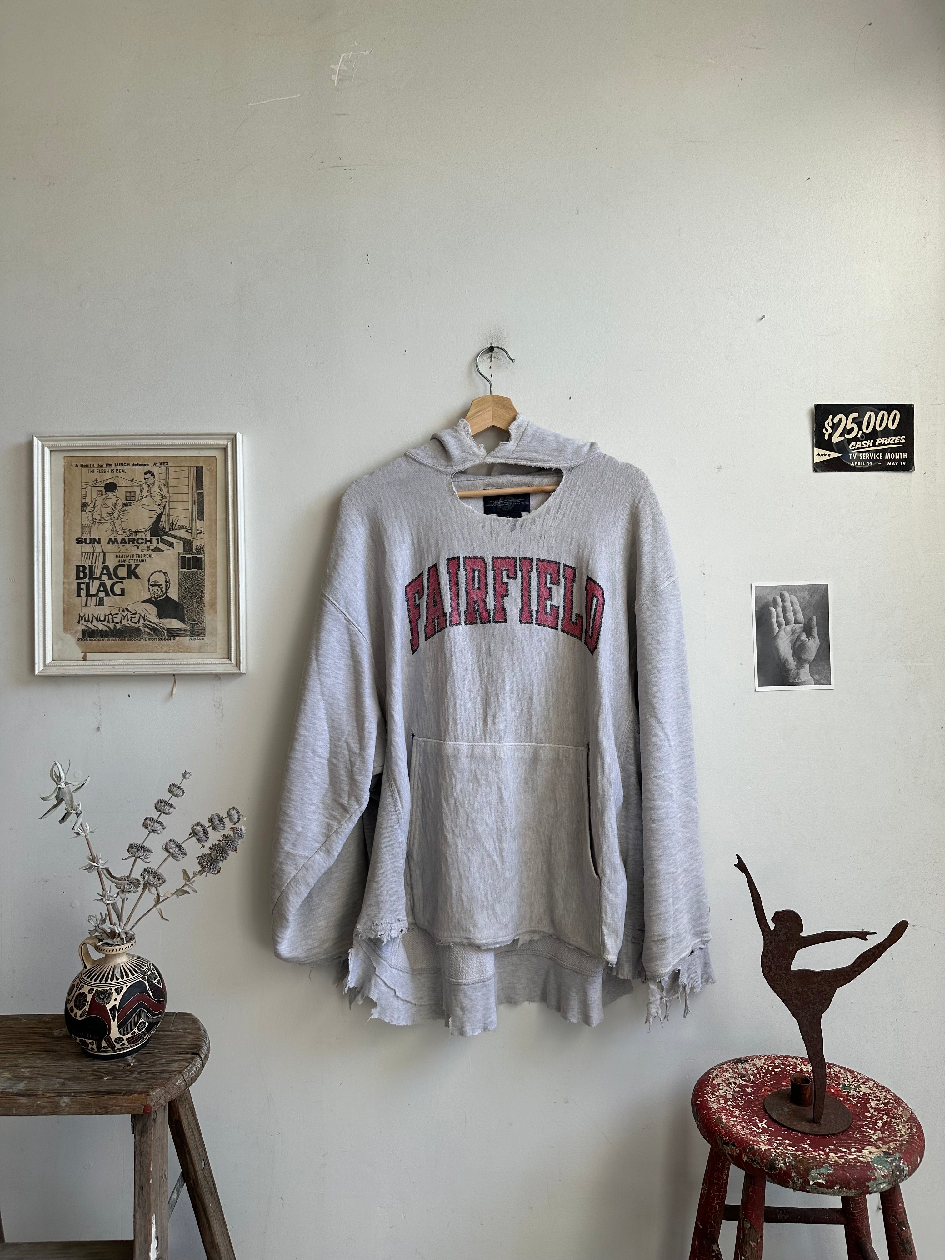 1980s Thrashed Fairfield Sweatshirt (XXL)