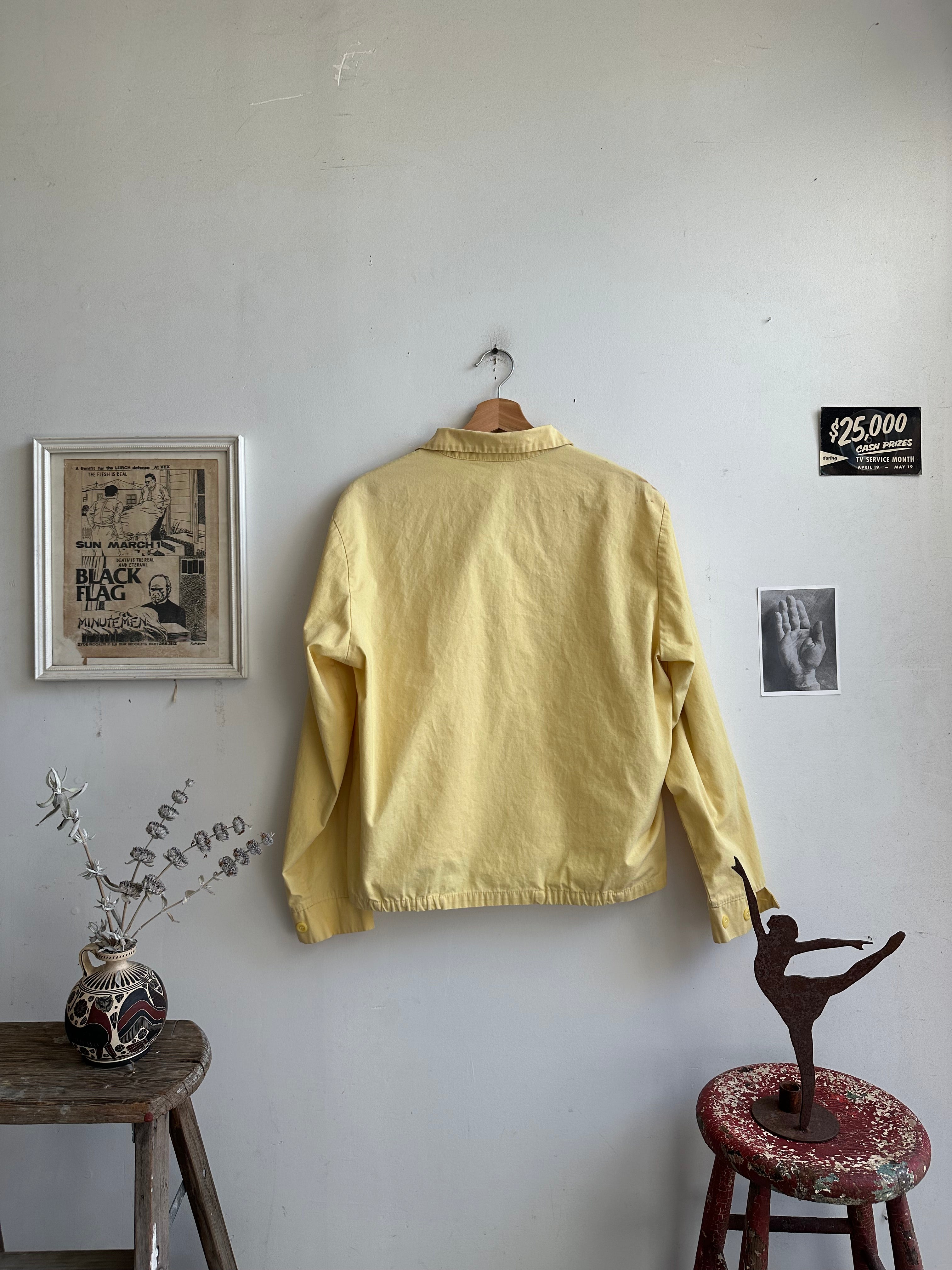 1960s Pale Yellow Jacket (S/M)