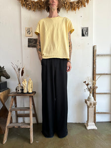 1990s Pastel Yellow Blank (Boxy XL/XXL)