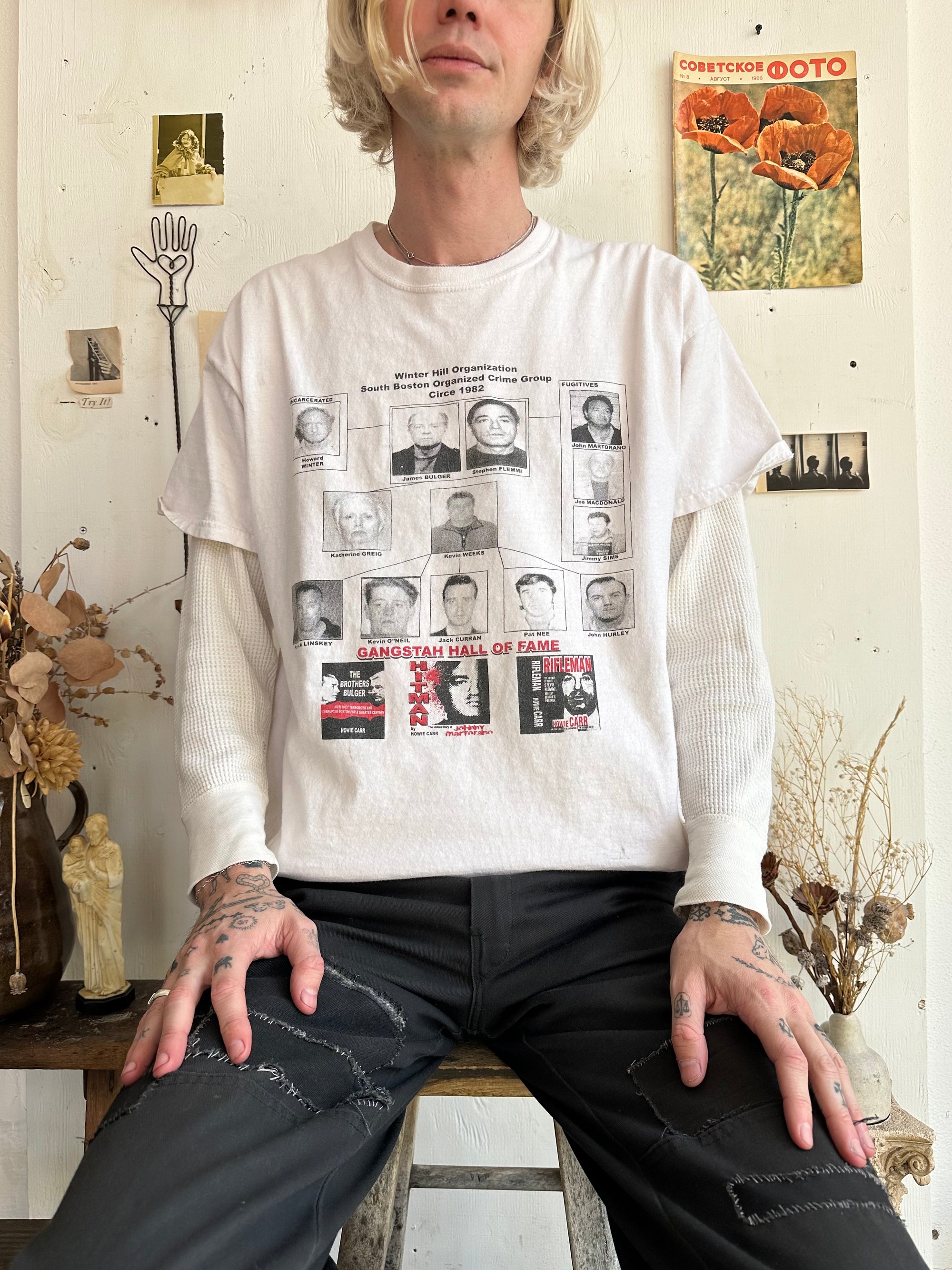 2000s Crime Organization Tee