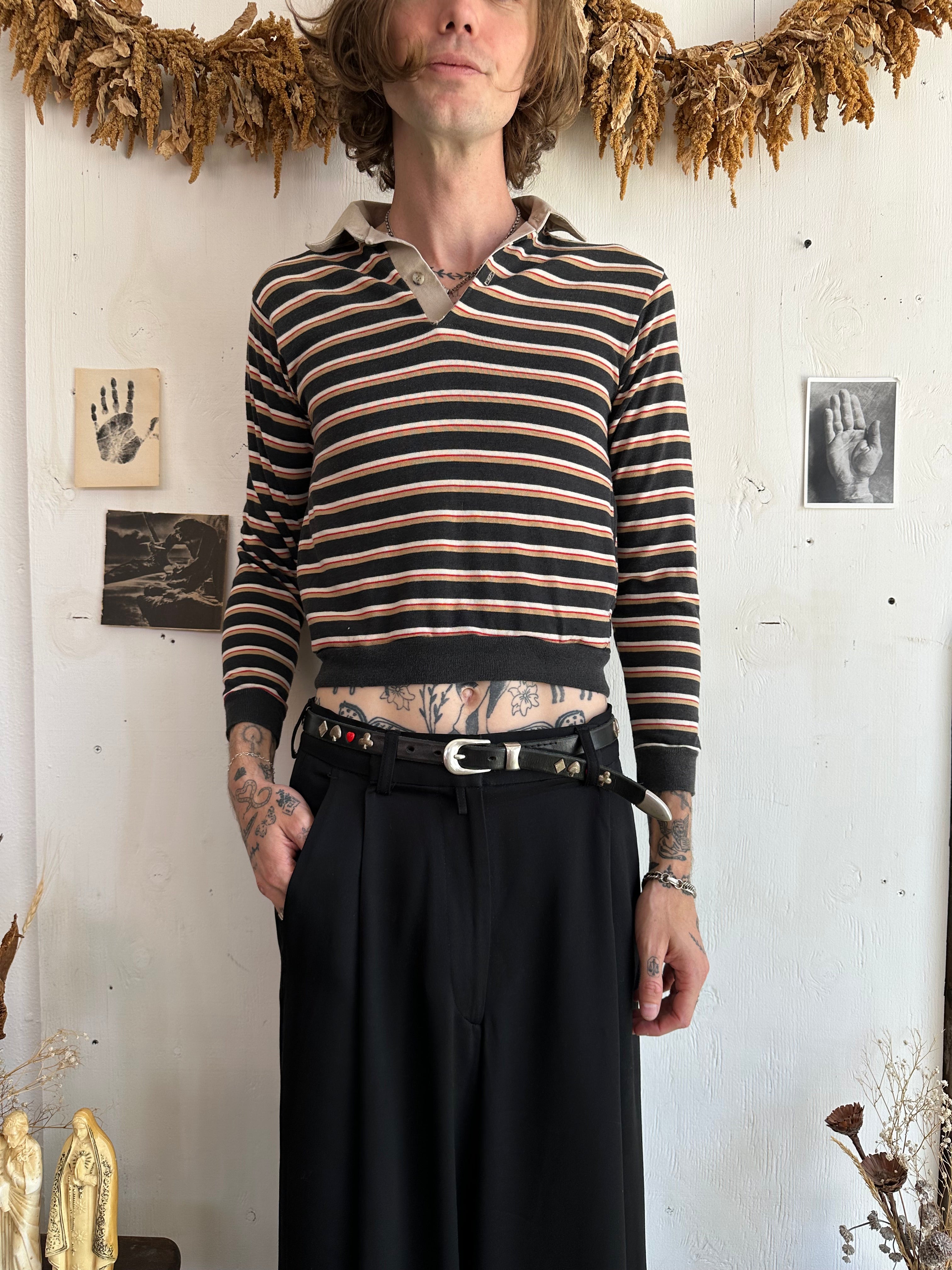 1990s Rugby Shirt W/ Pockets (XS)