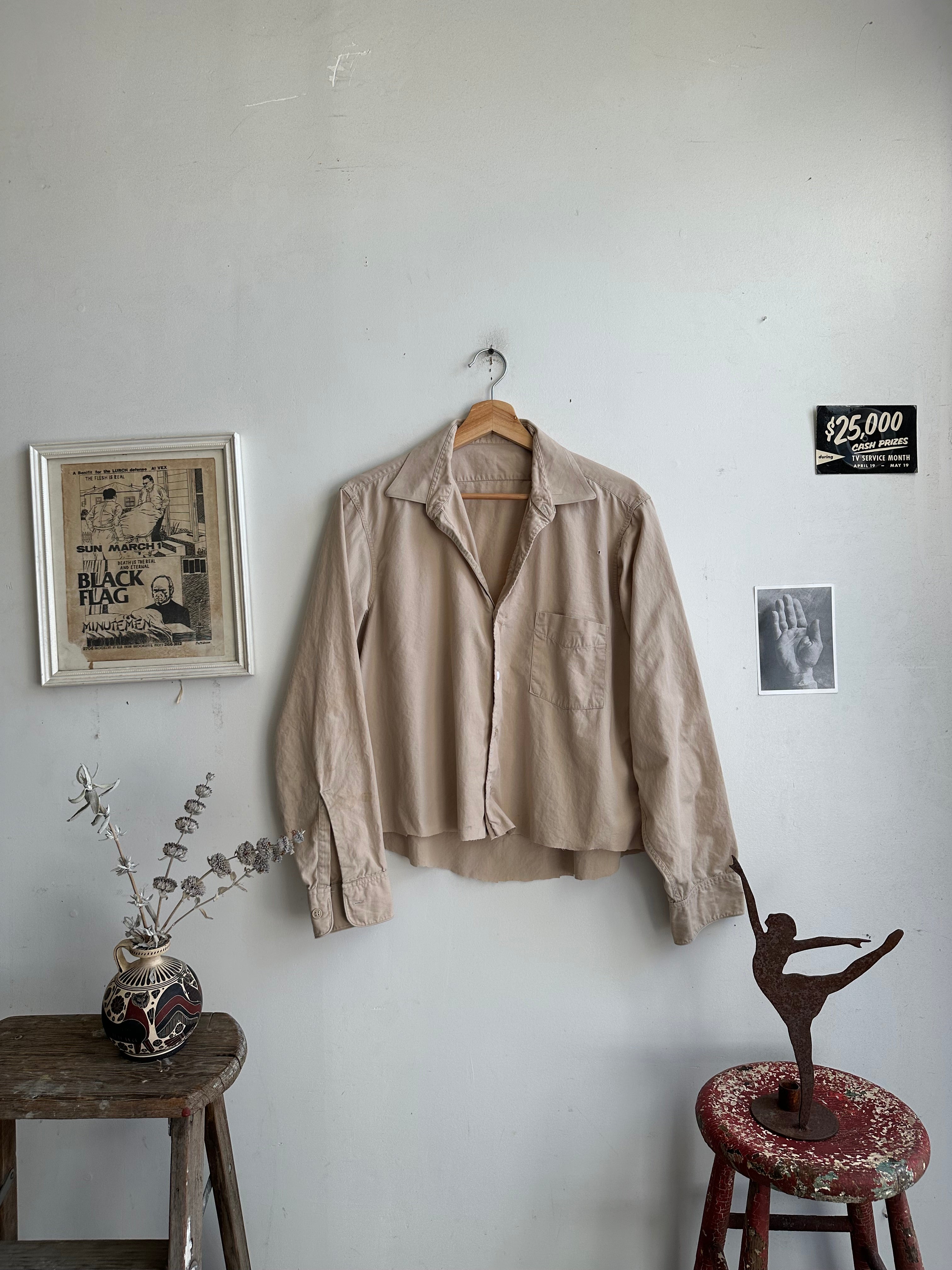 1950s Chopped Workshirt (Cropped S/M)