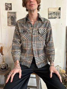 1970s Thick Fuzzy Flannel (Boxy M/L)