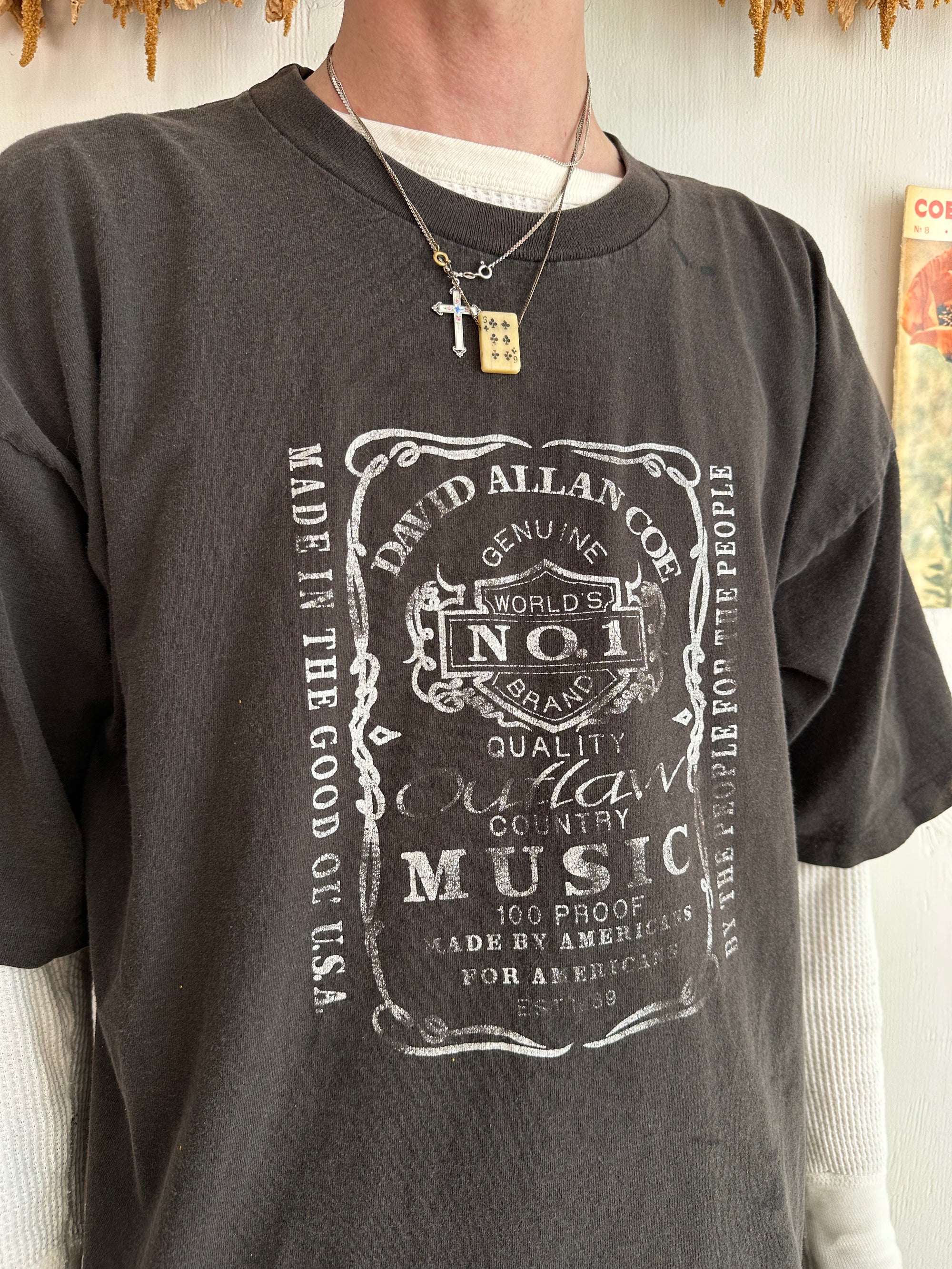 1990s Faded David Allan Coe Tee