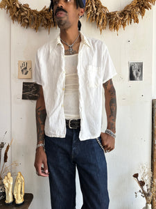 1960s Loop Collar Button Up (Boxy M/L)