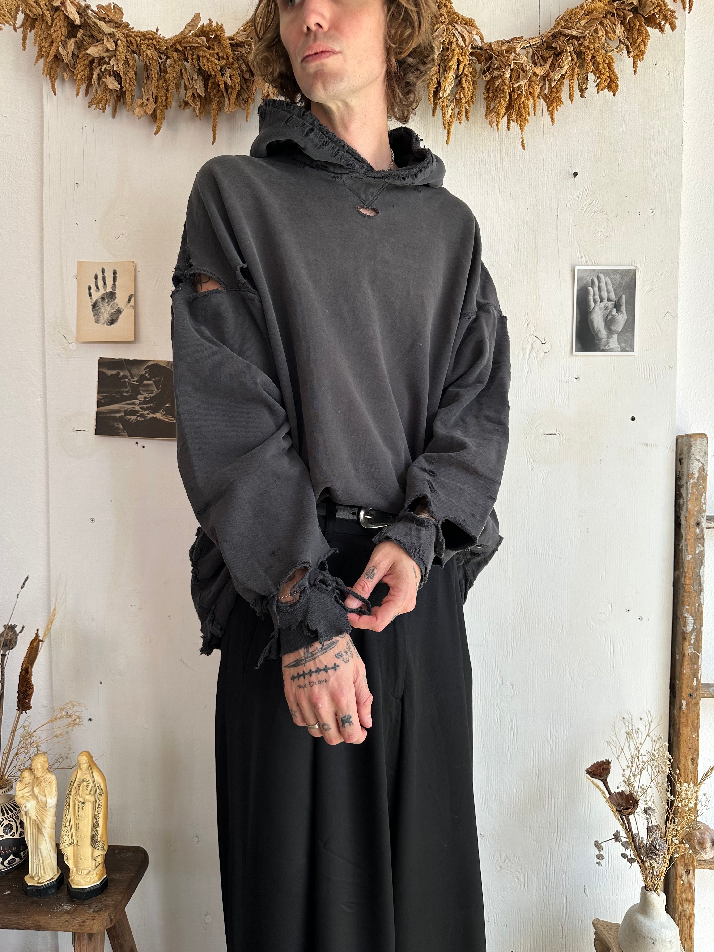 1990s Thrashed Russel Hoodie (XL)
