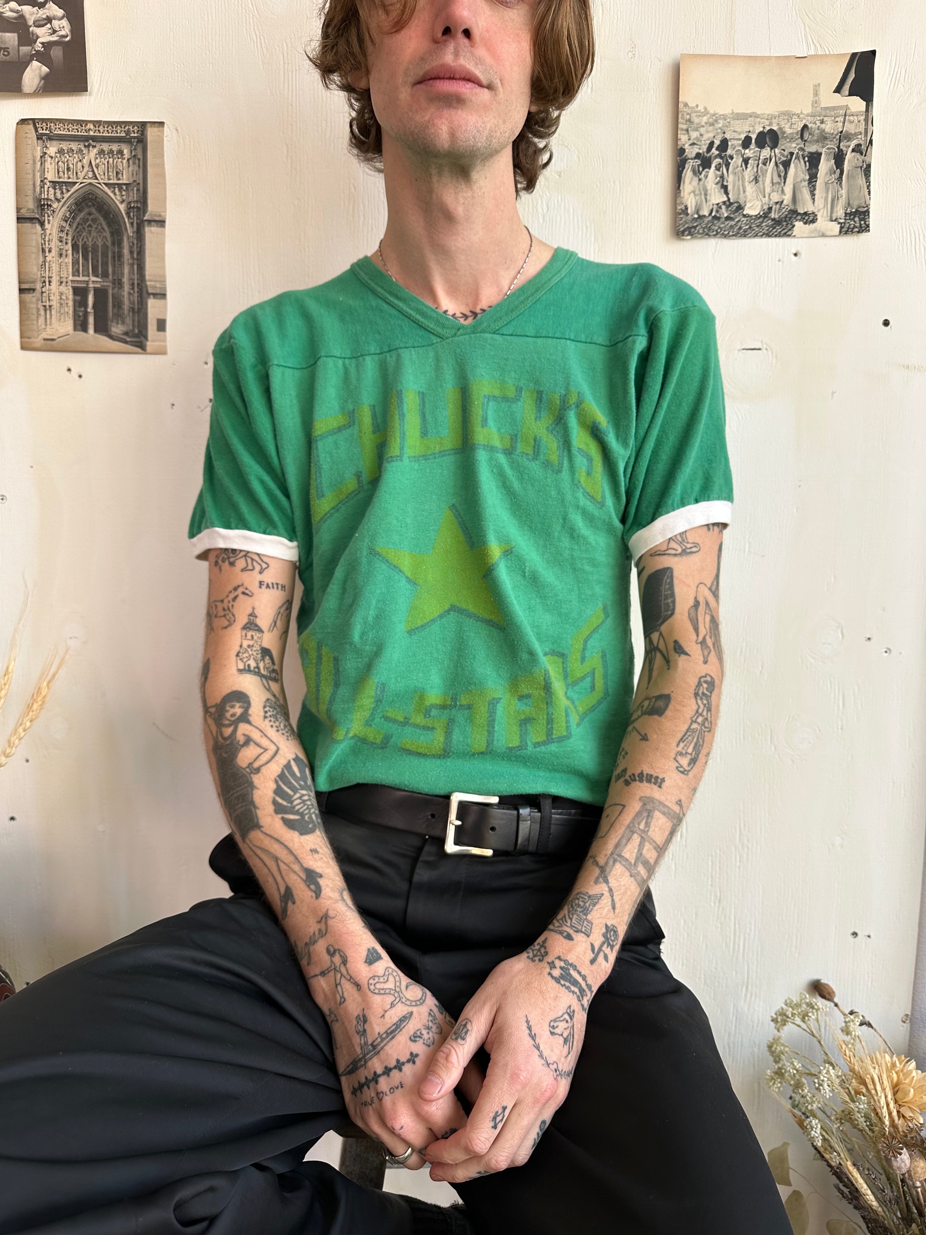 1970s Chuck’s Allstars Jersey Tee (Boxy M)