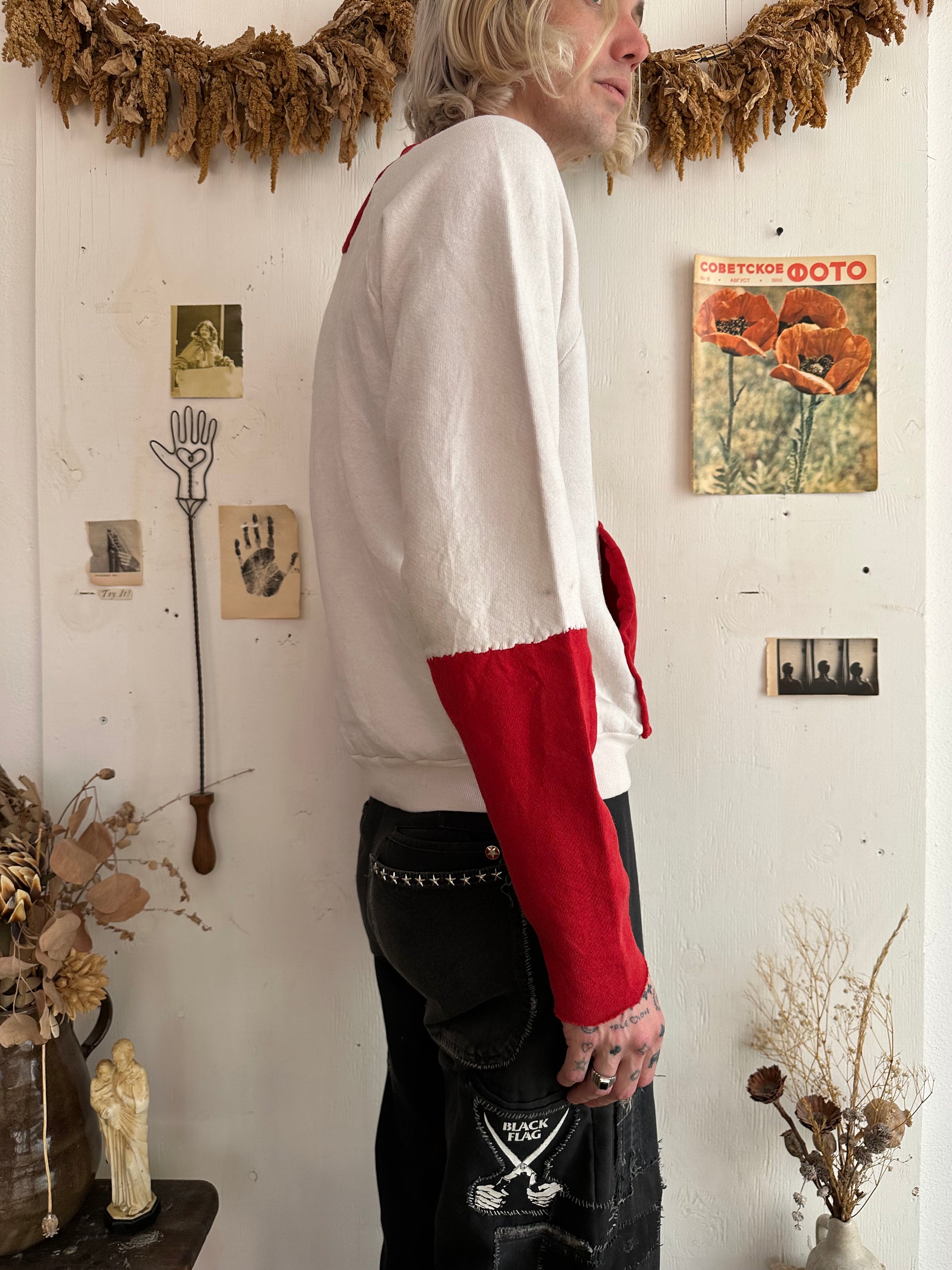 1970s Hand Altered New York Crewneck