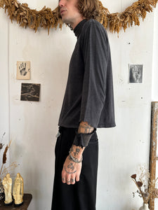 1960s Thrashed Paper Thin Turtleneck (Boxy M)