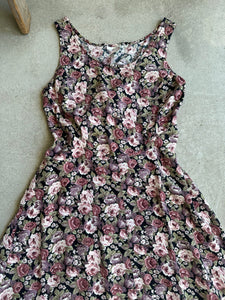1990s Floral Dress (M)