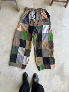 1990s Patchwork Trouser (Drawstring L/XL)