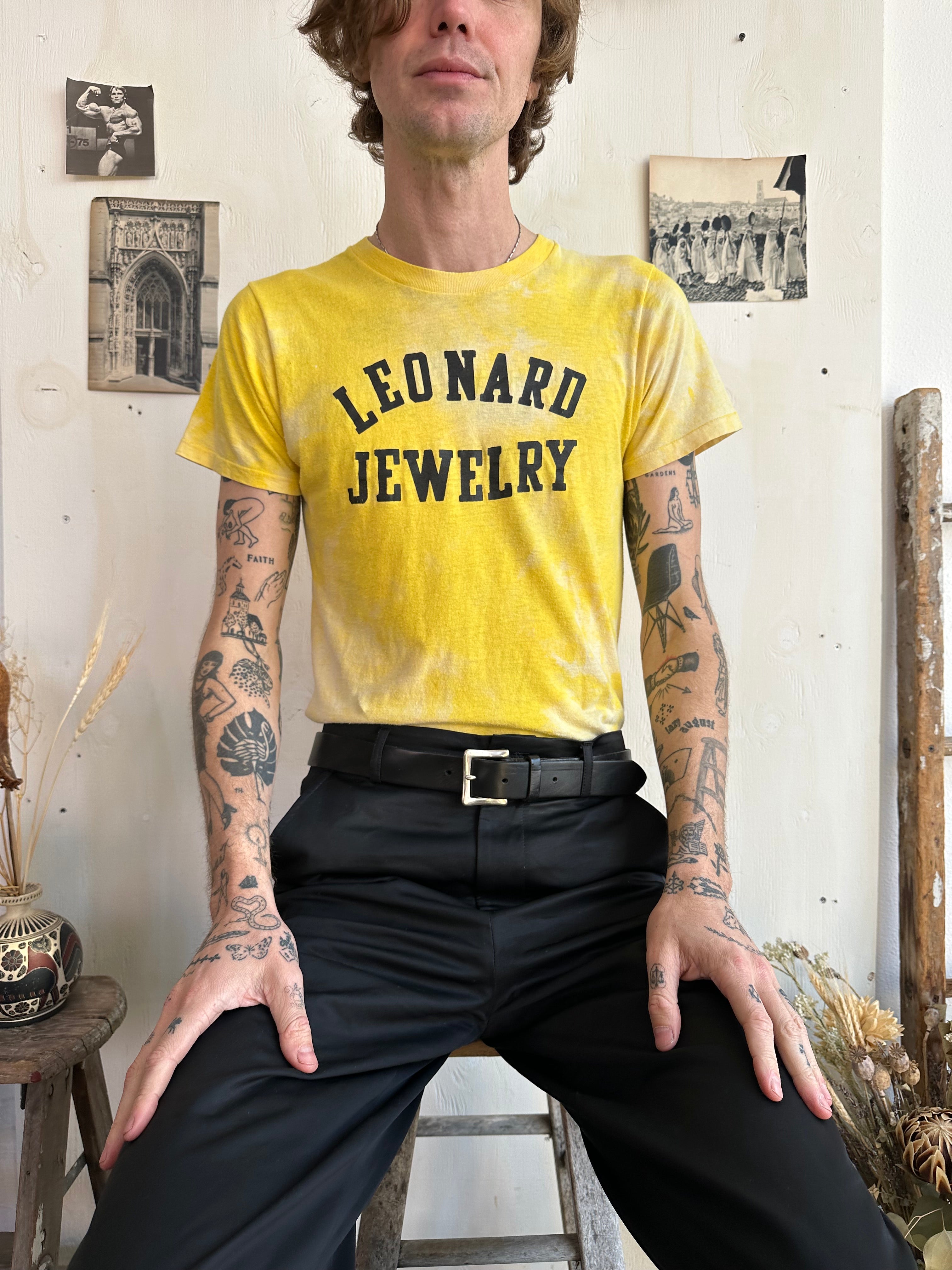 1980s Leonard Jewelry T-Shirt (M)