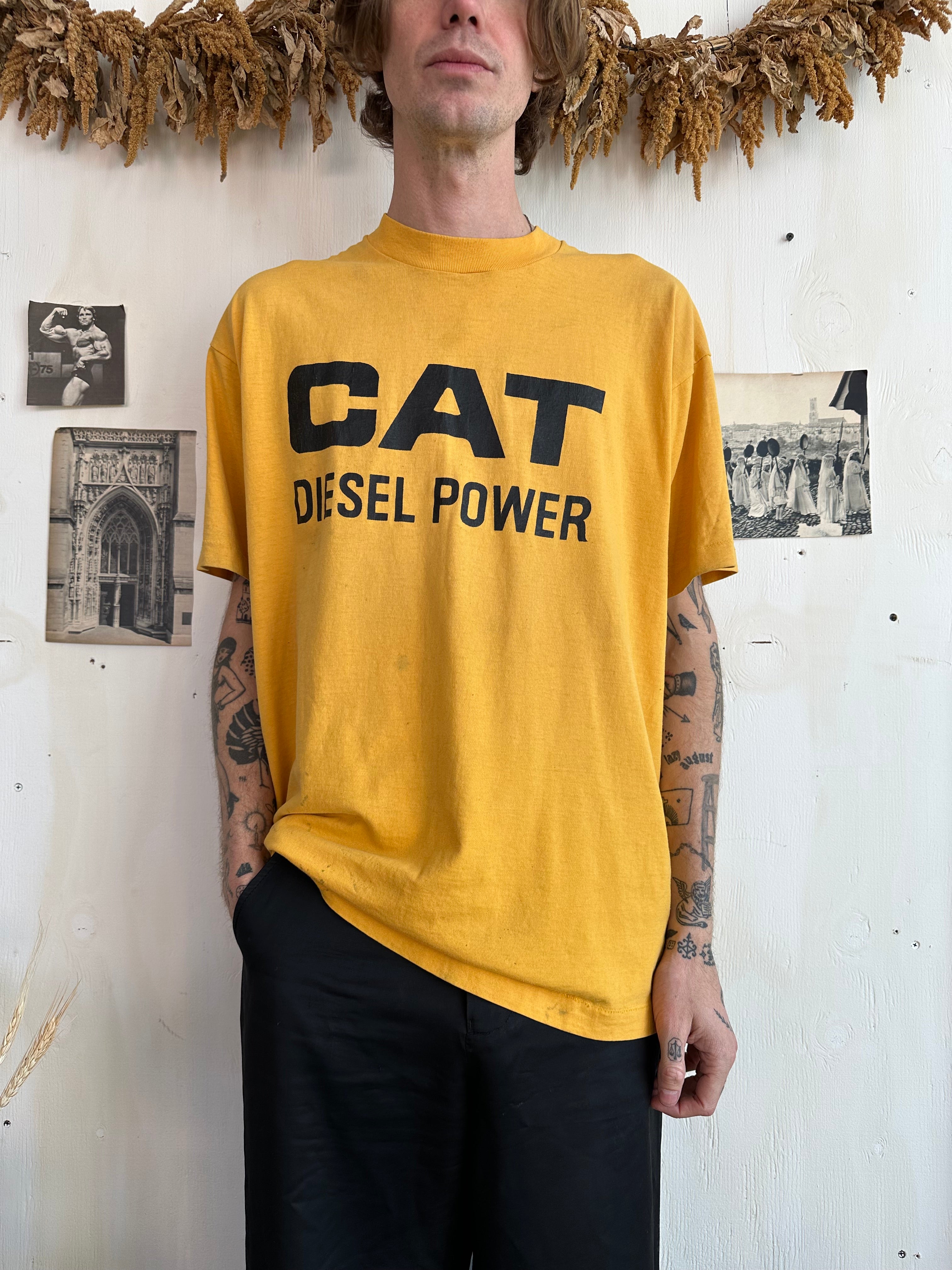 1980s CAT Diesel Tee (Boxy XL)