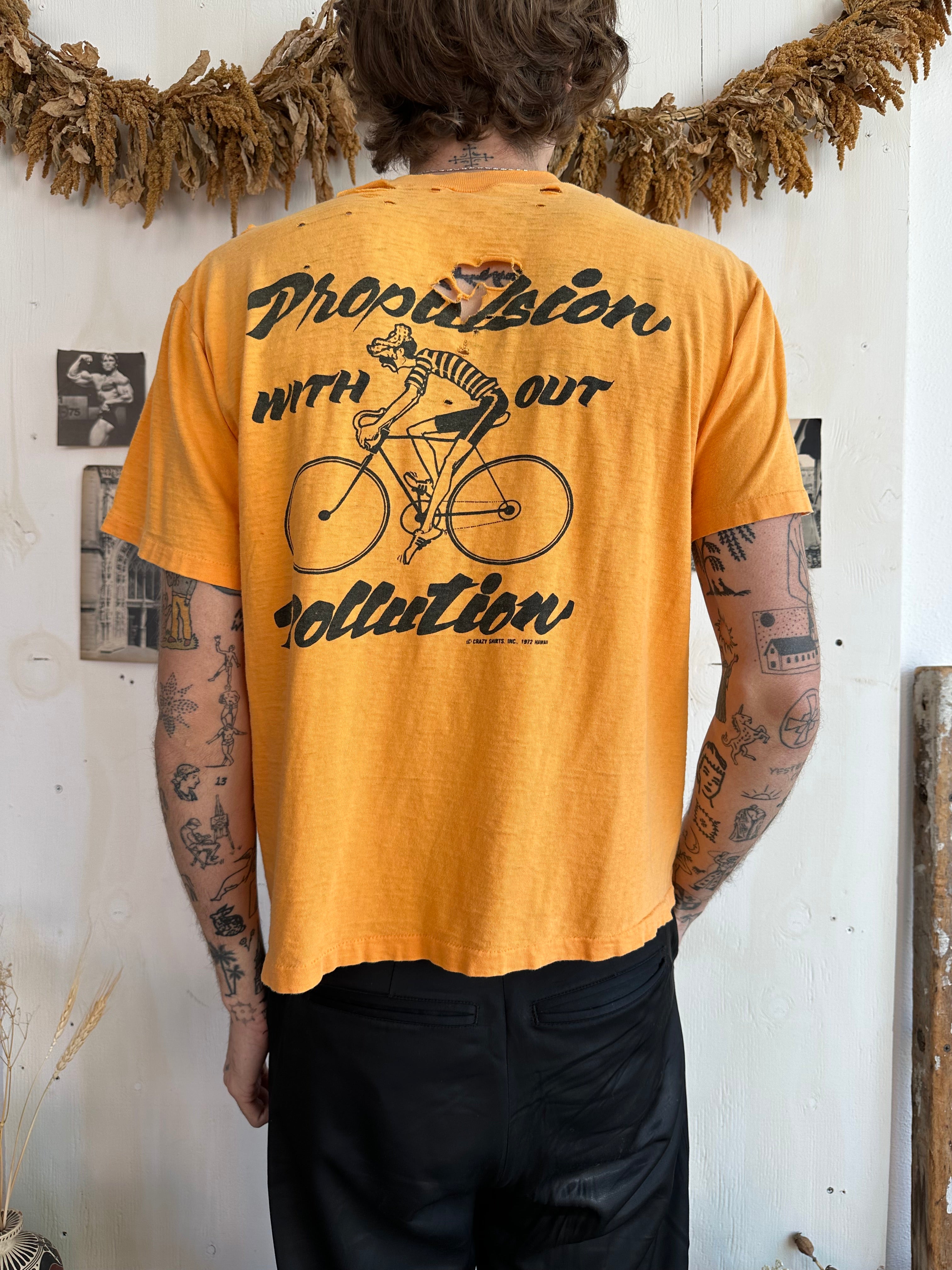 1972 Thrashed Cycling Tee (L)