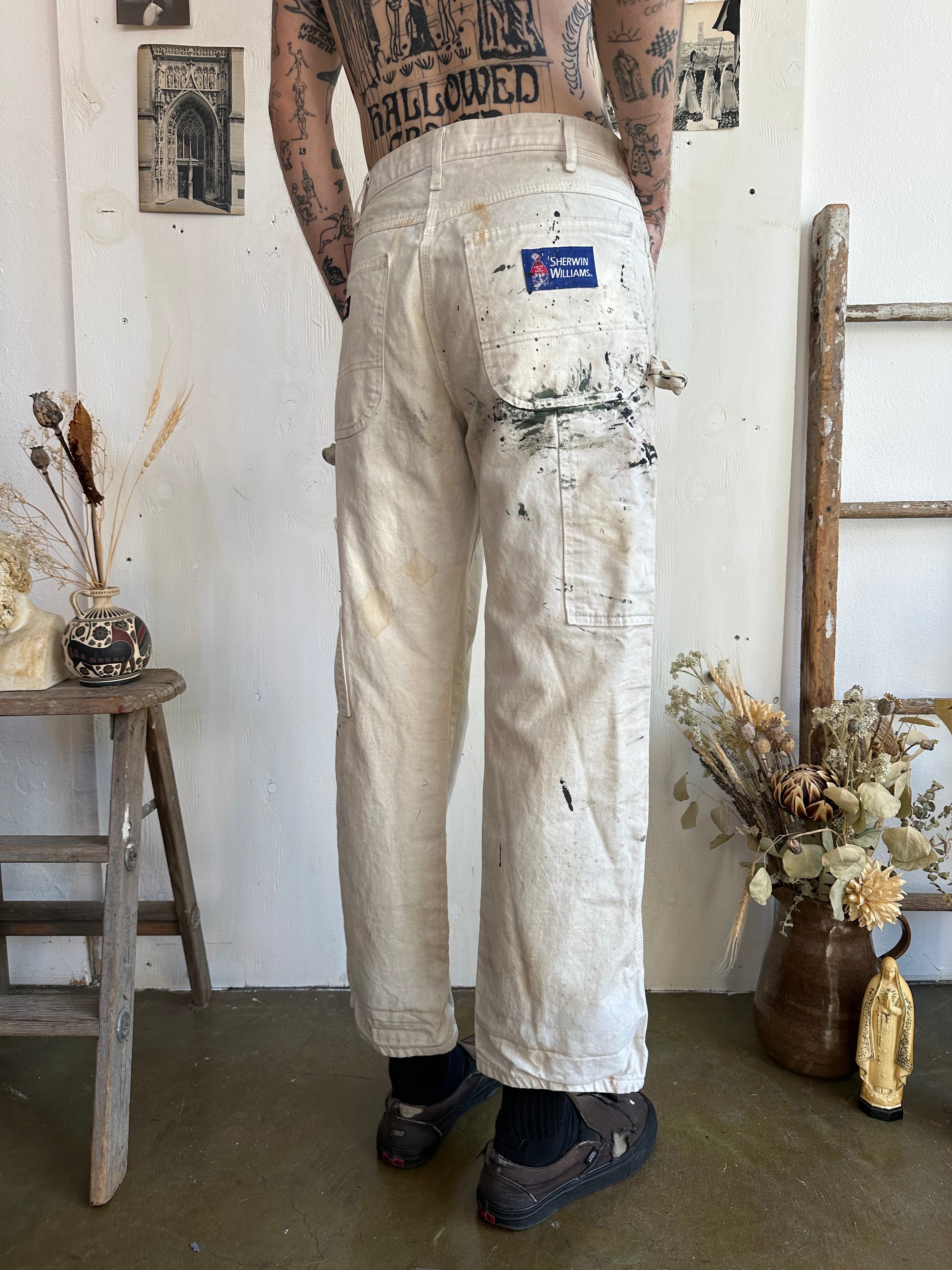 1980s Thrashed Dickies Carpenter Pant (34/30)