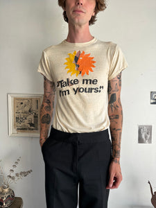 1970s Thrashed “Take Me I’m Yours” Tee (M)