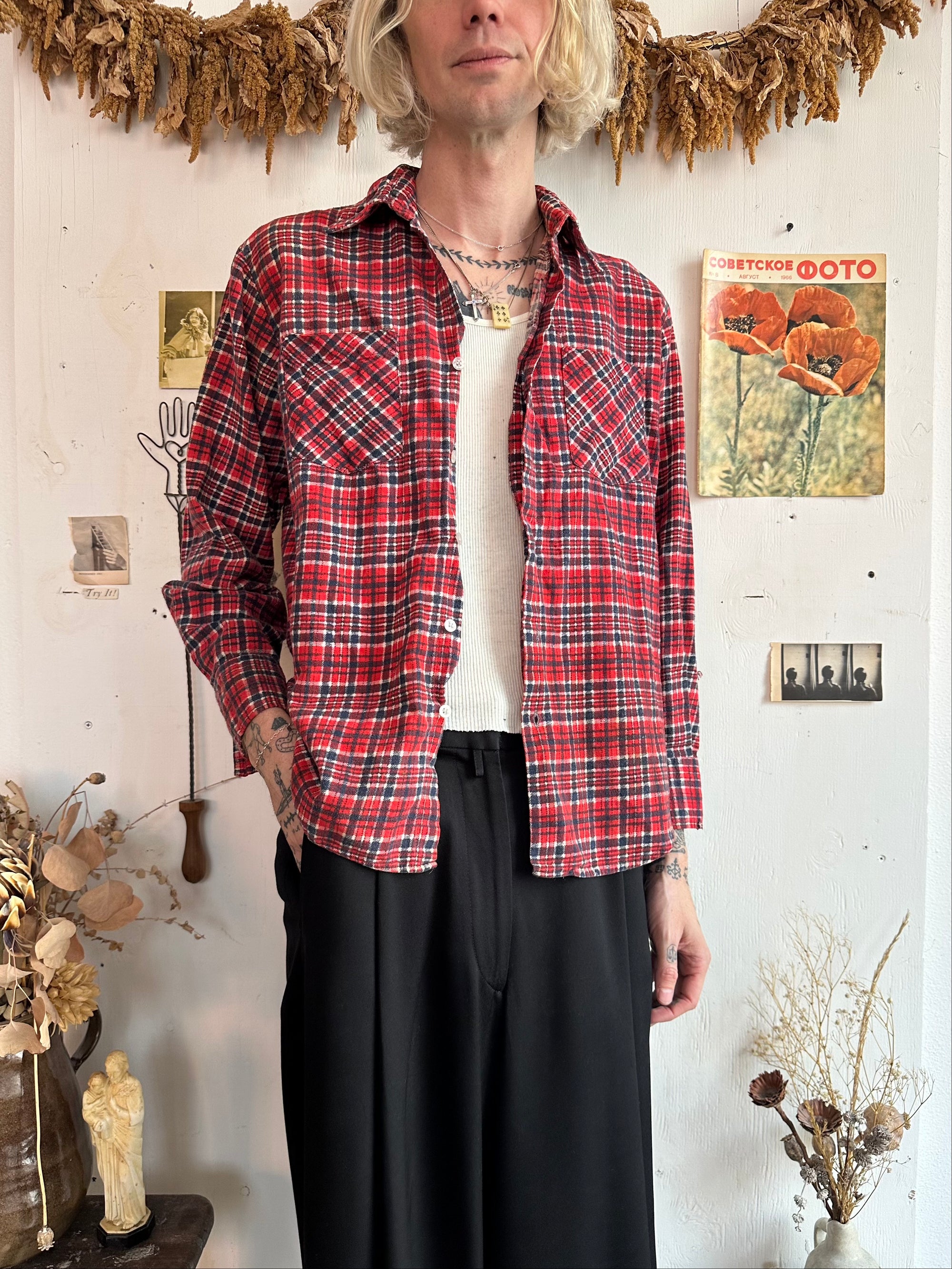 1970s Cotton Flannel