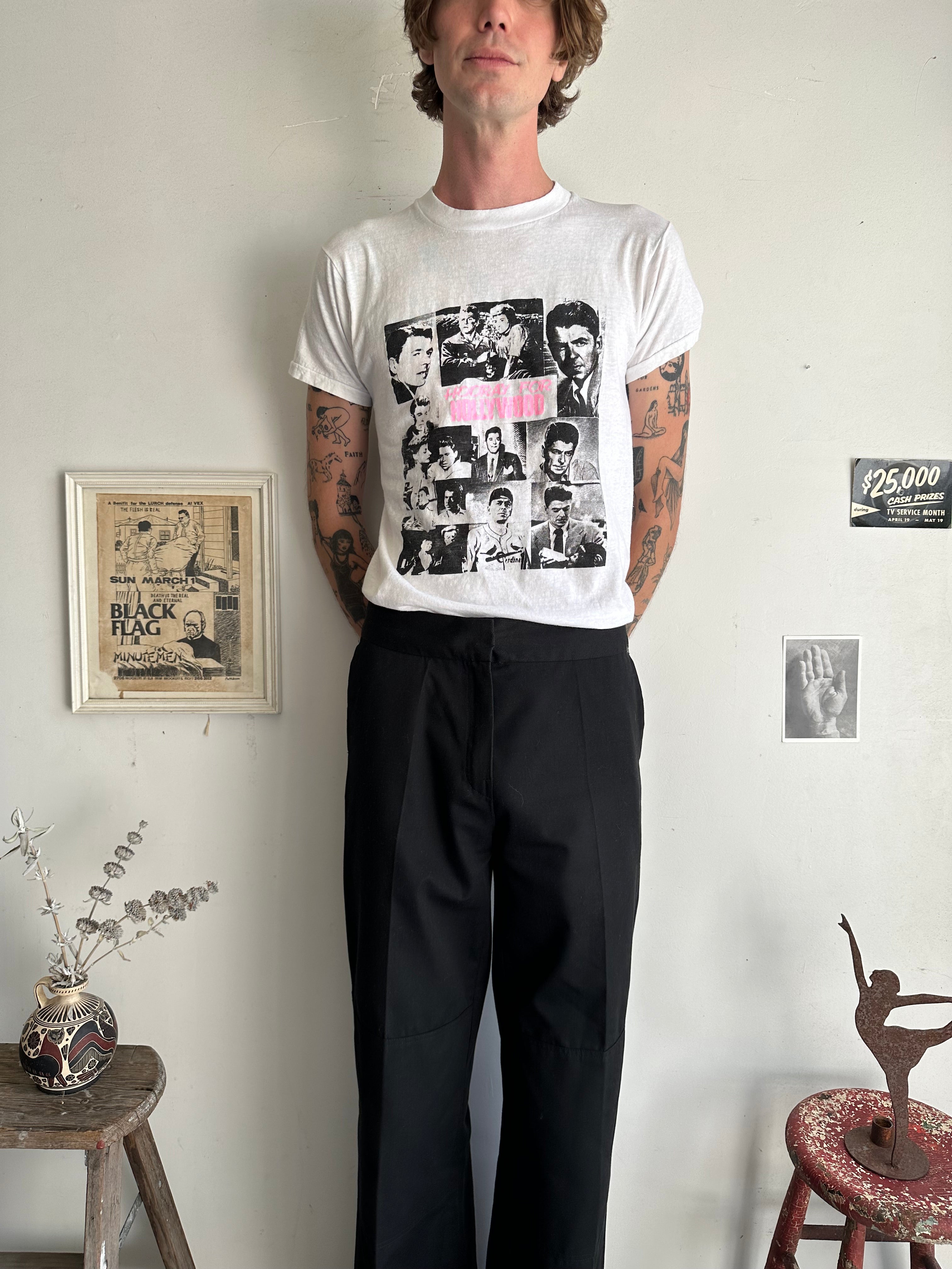 1980s Hooray For Hollywood T-shirt (M)