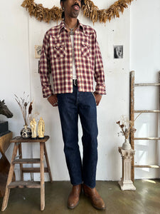 1970s Deecee Sawtooth Pocket Western Shirt (Boxy XL)