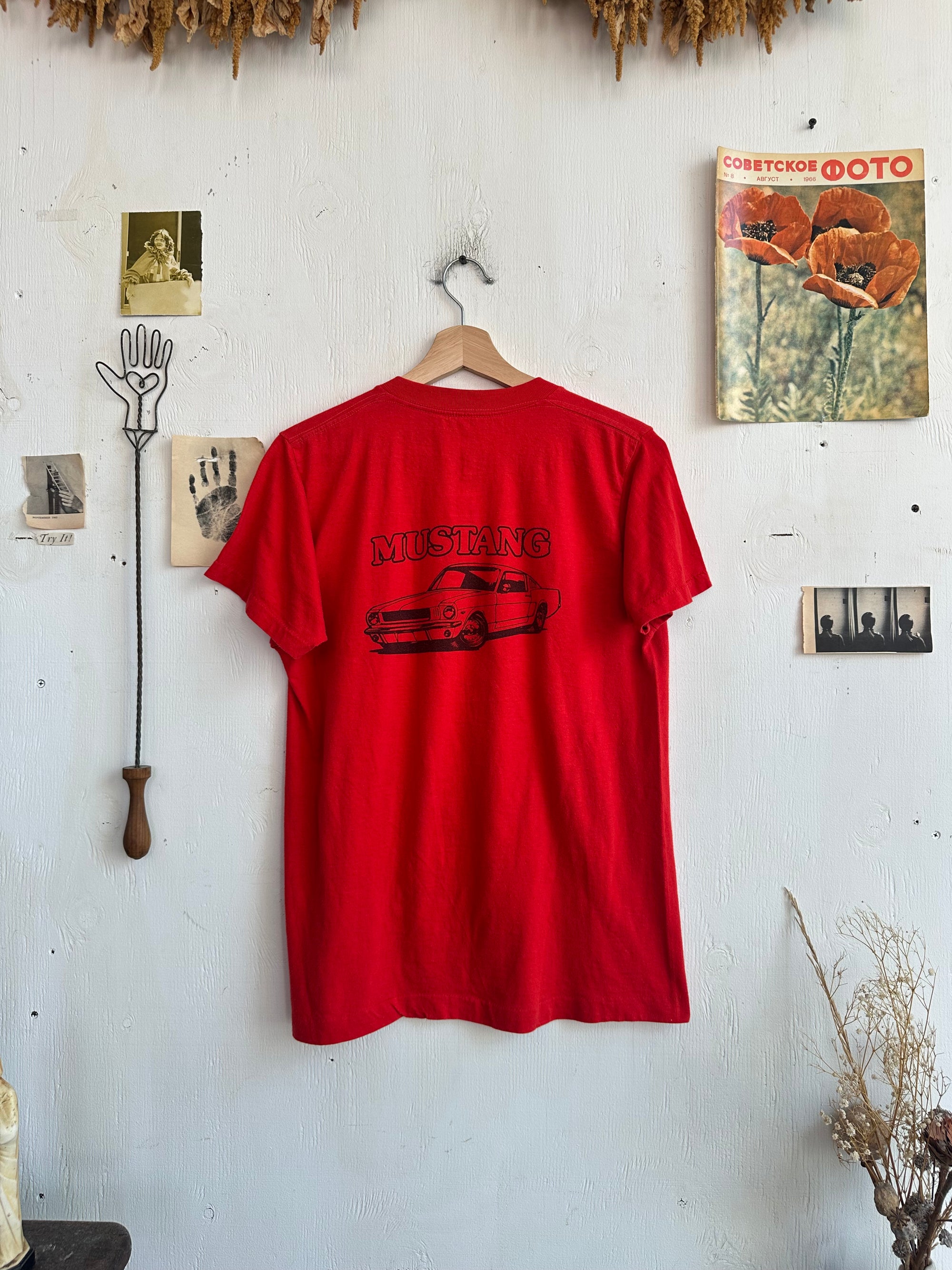 1980s Auto Frame Doctor Mustang Tee