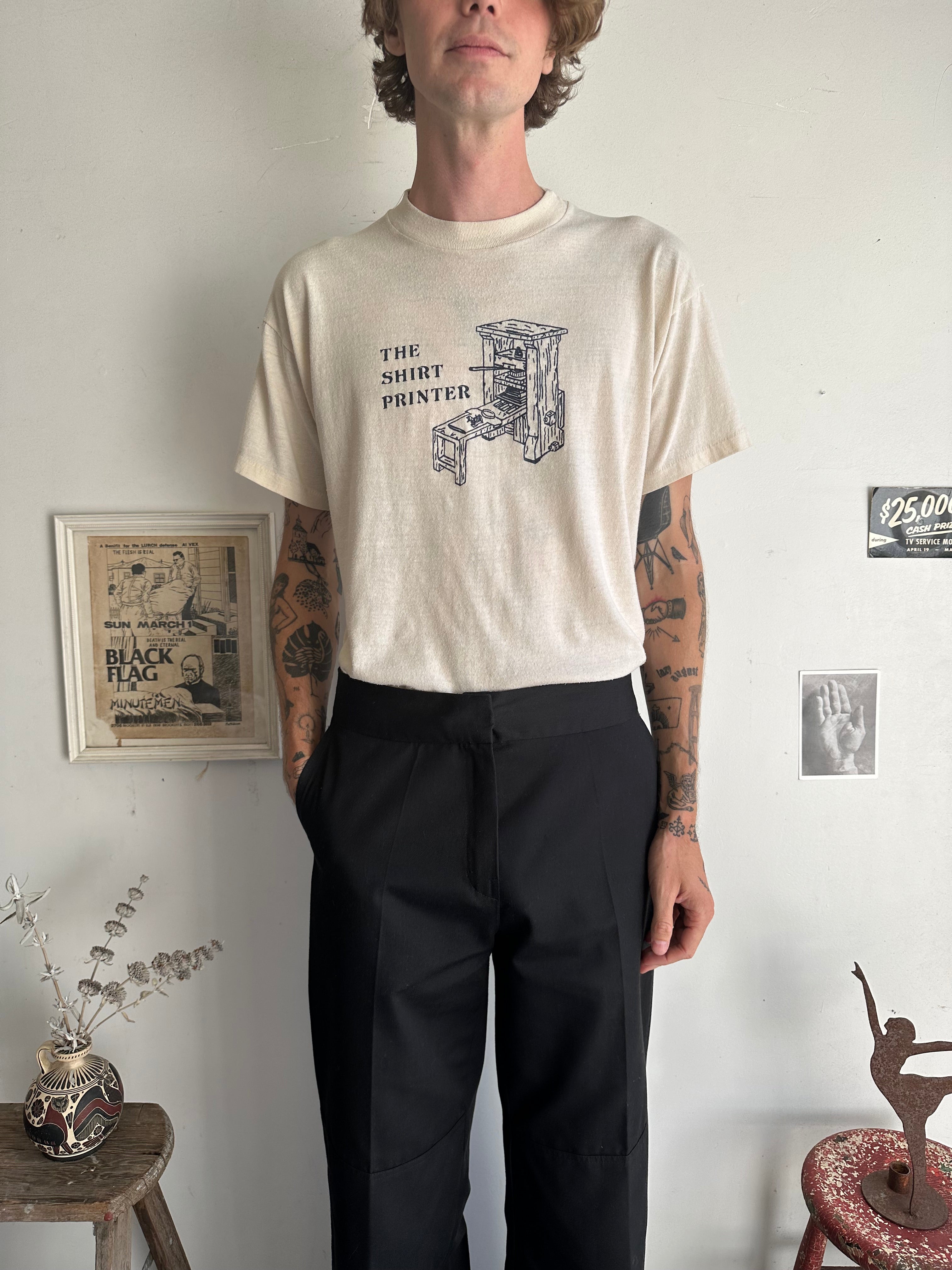 1980s The Shirt Printer T-Shirt (L)