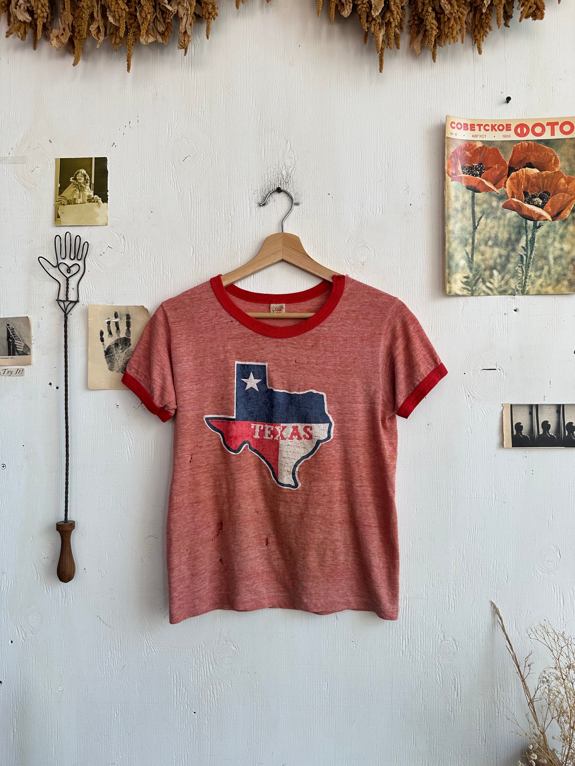 1970s Thrashed Texas Ringer