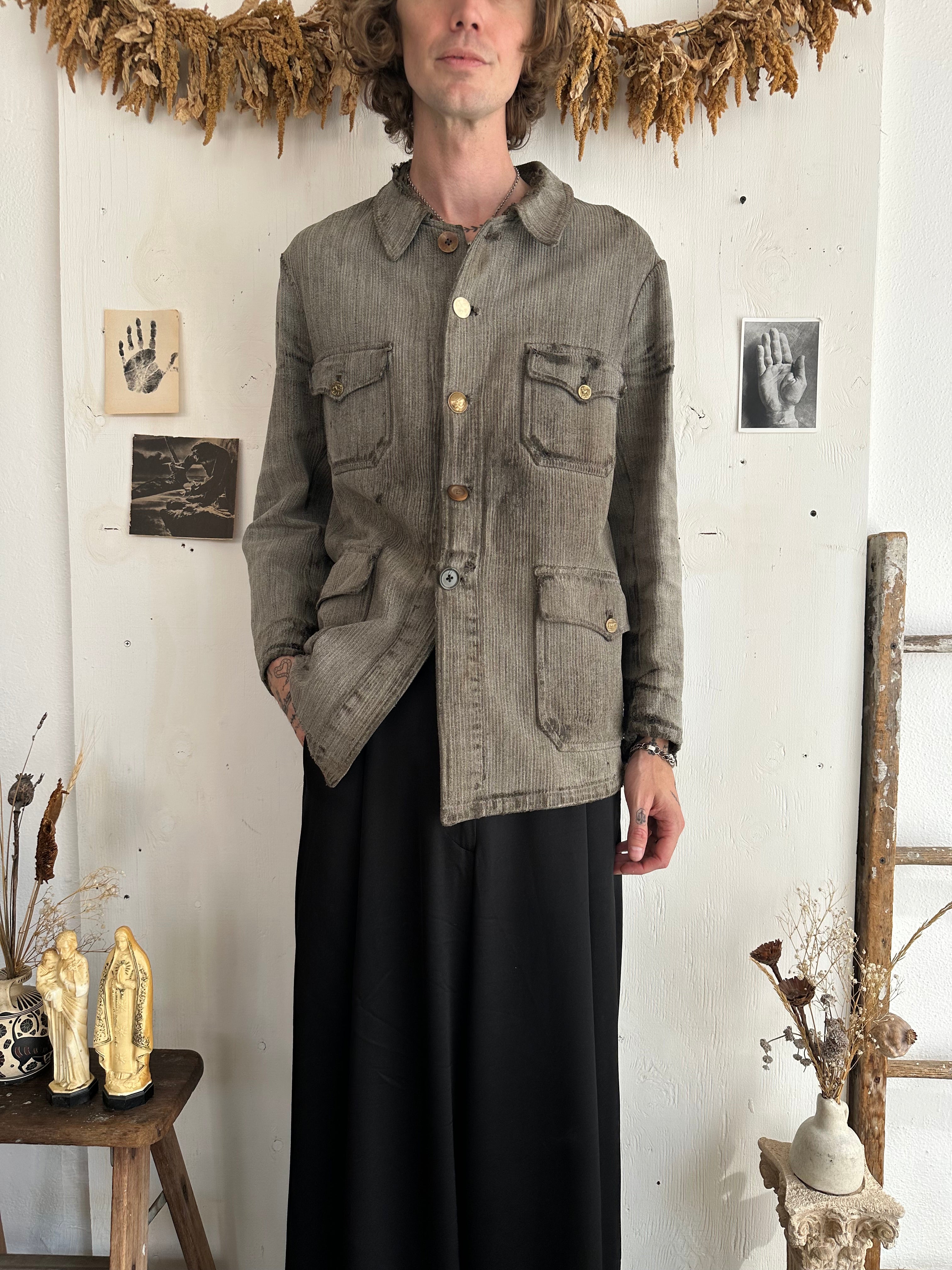 1940s Thrashed Chore Jacket (L/XL)