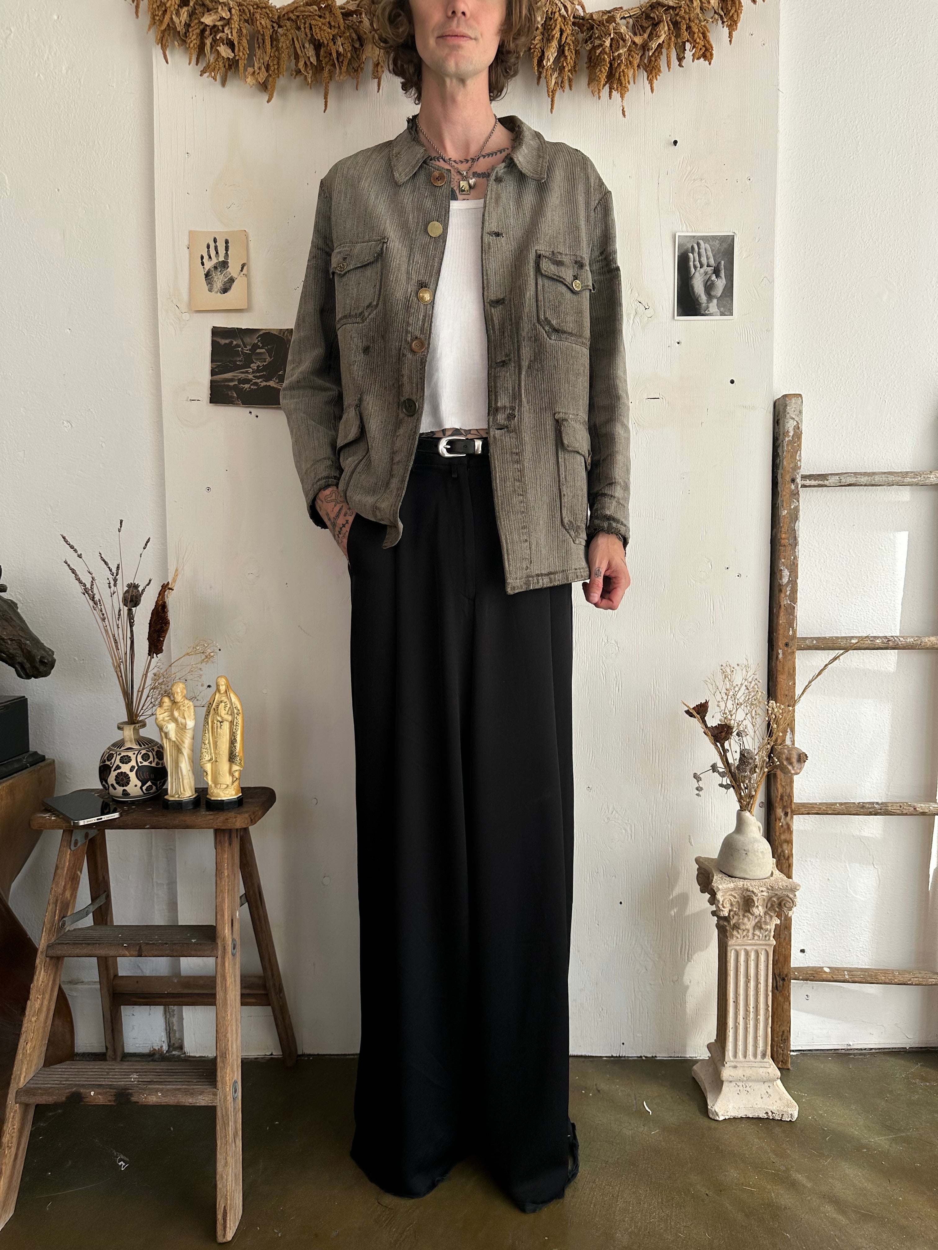 1940s Thrashed Chore Jacket (L/XL)