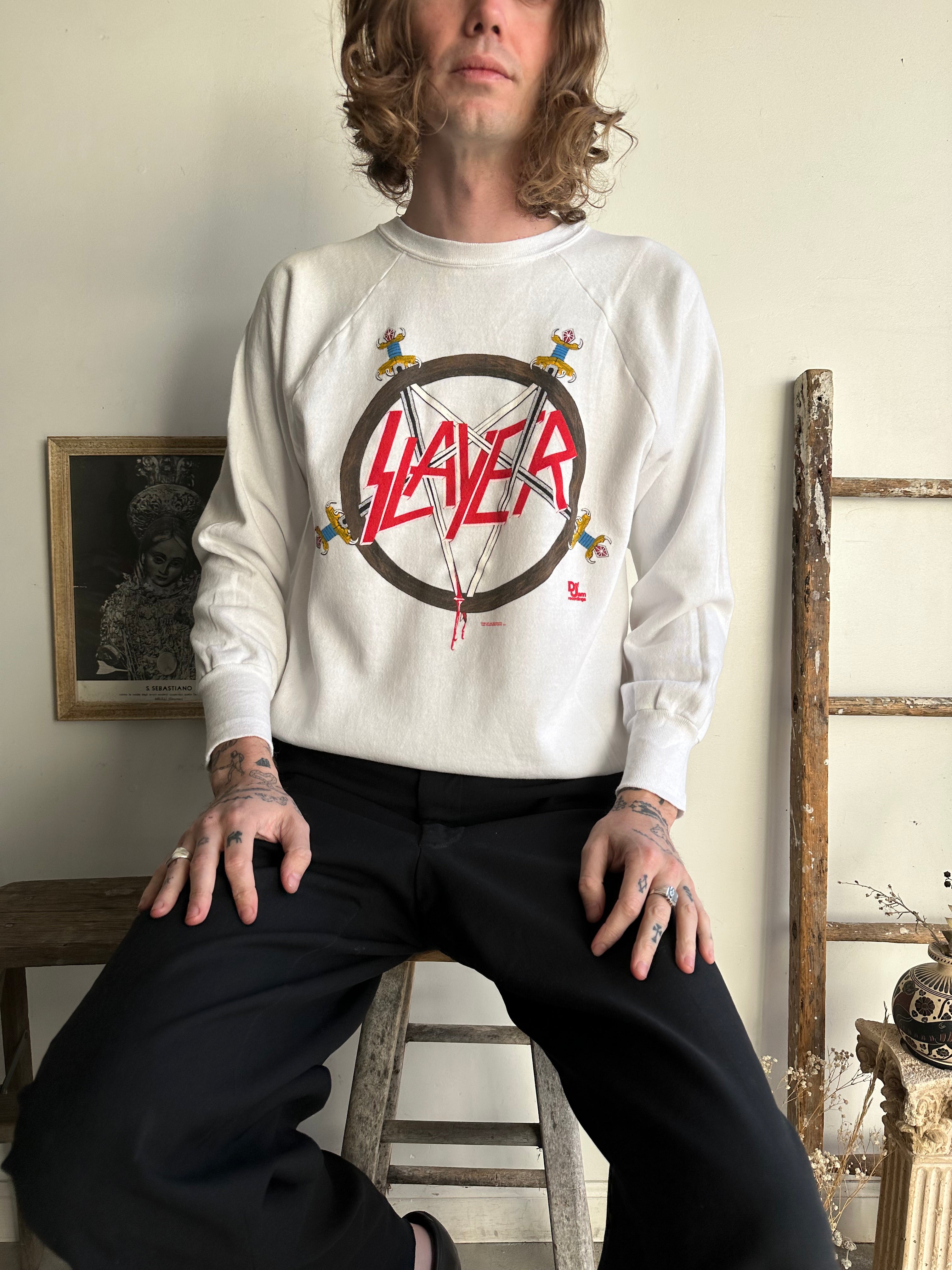 1991 Slayer Sweatshirt (L)