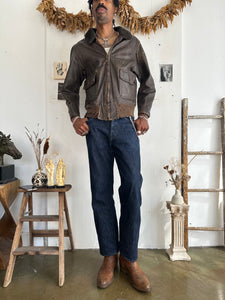 1960s Thrashed USN Flight Jacket (L)